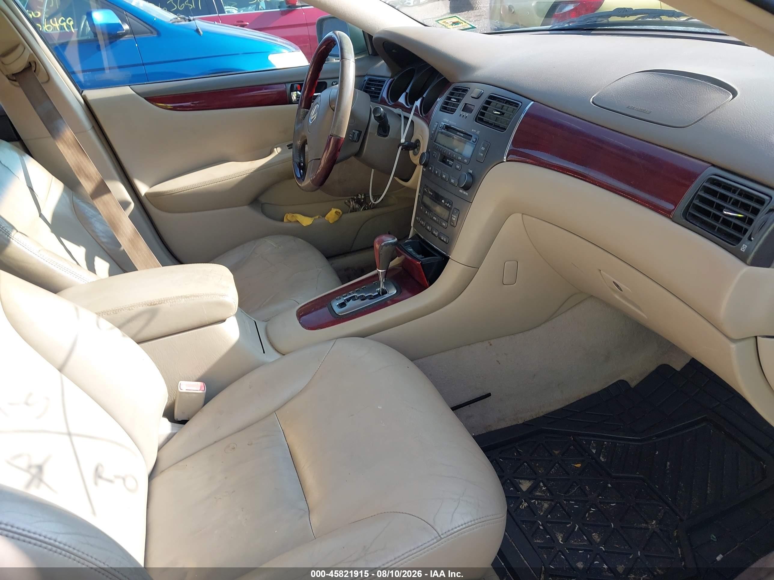 2003 Lexus Es 300   Gray vin: JTHBF30G536016703