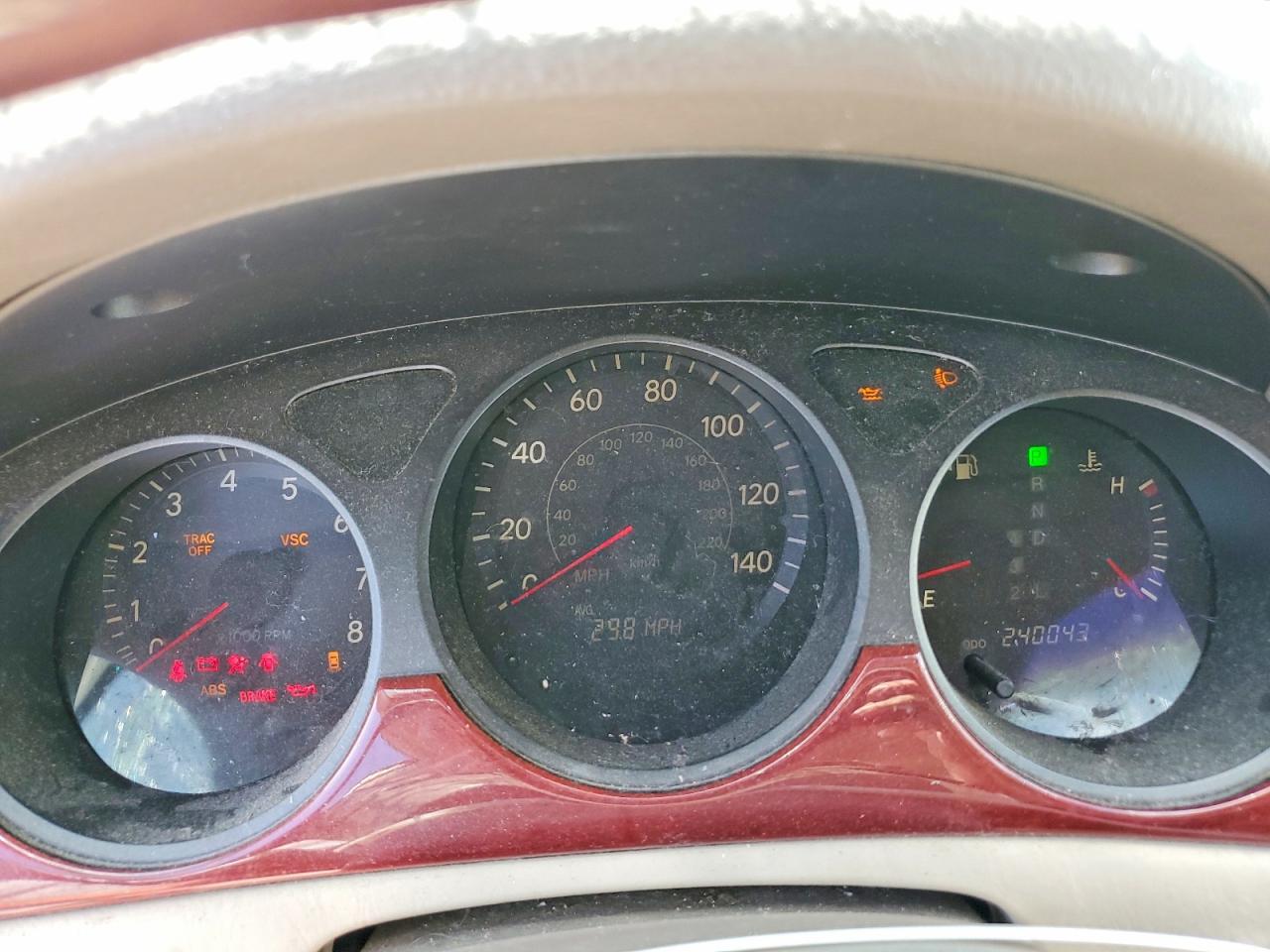 2002 Lexus Es 300 Gold vin: JTHBF30G620042339