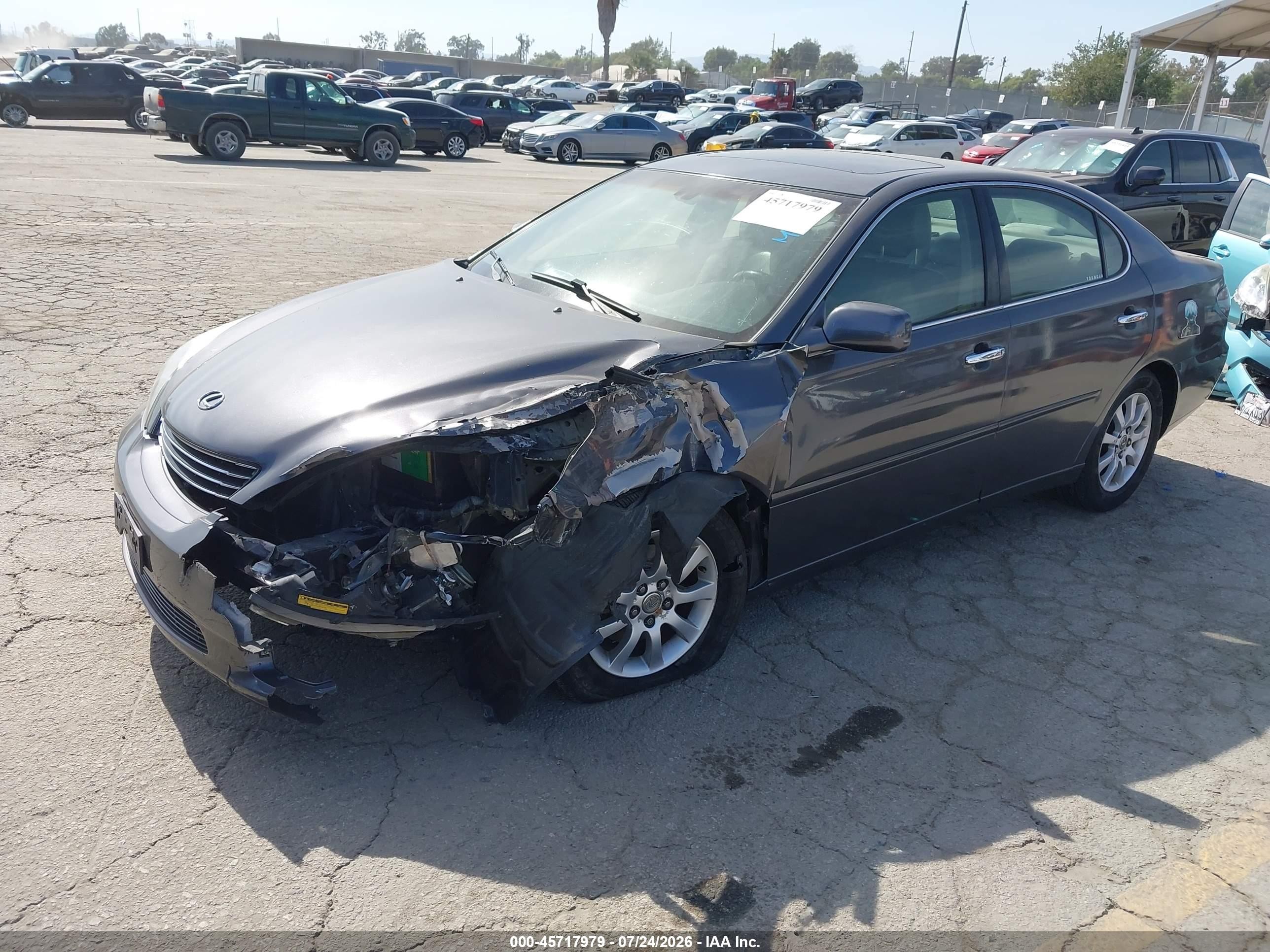 2002 Lexus Es 300   Gray vin: JTHBF30G625007660