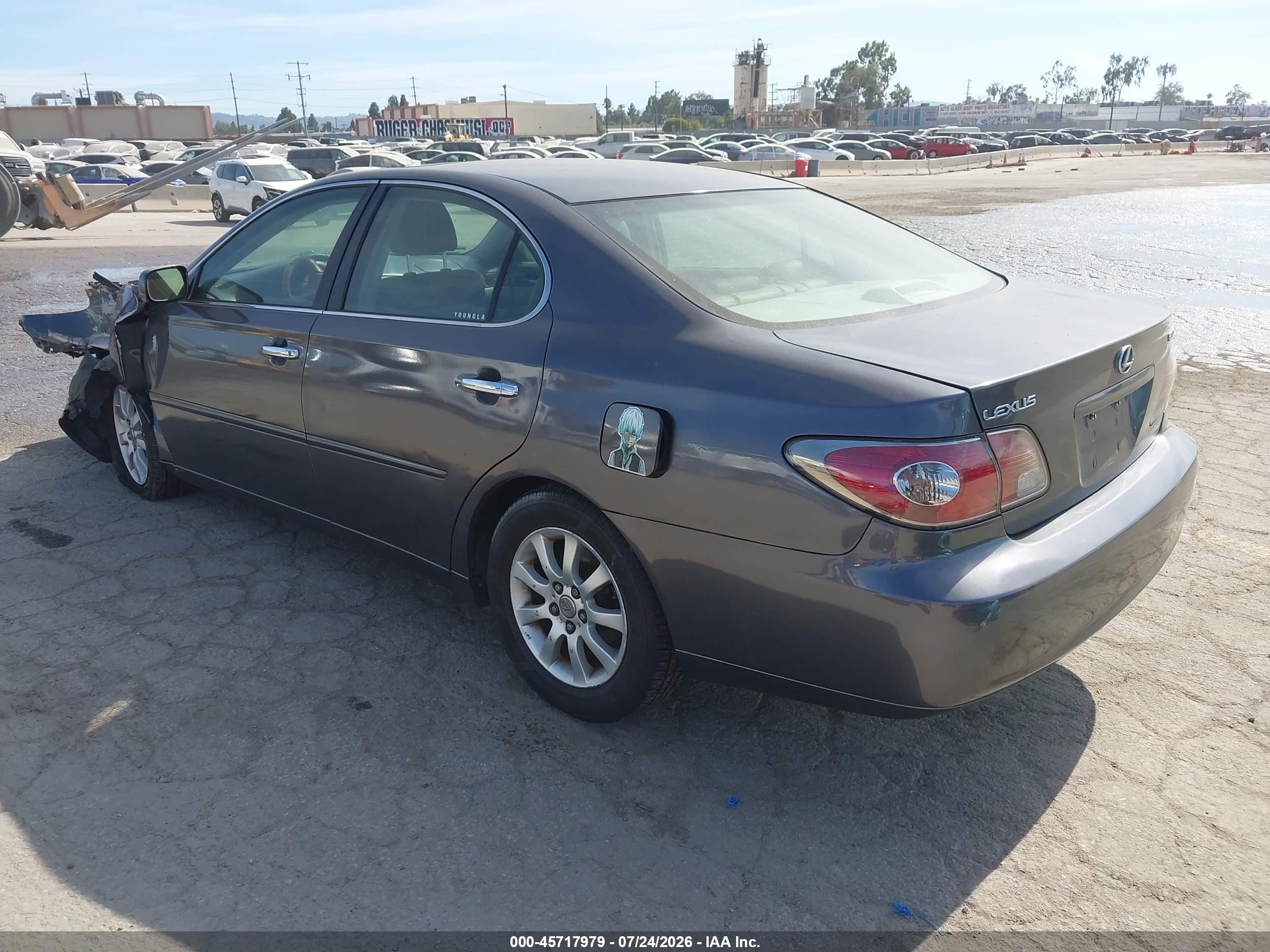 2002 Lexus Es 300   Gray vin: JTHBF30G625007660