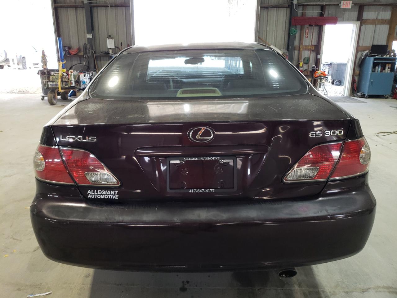 2003 Lexus Es 300 Purple vin: JTHBF30G630106073