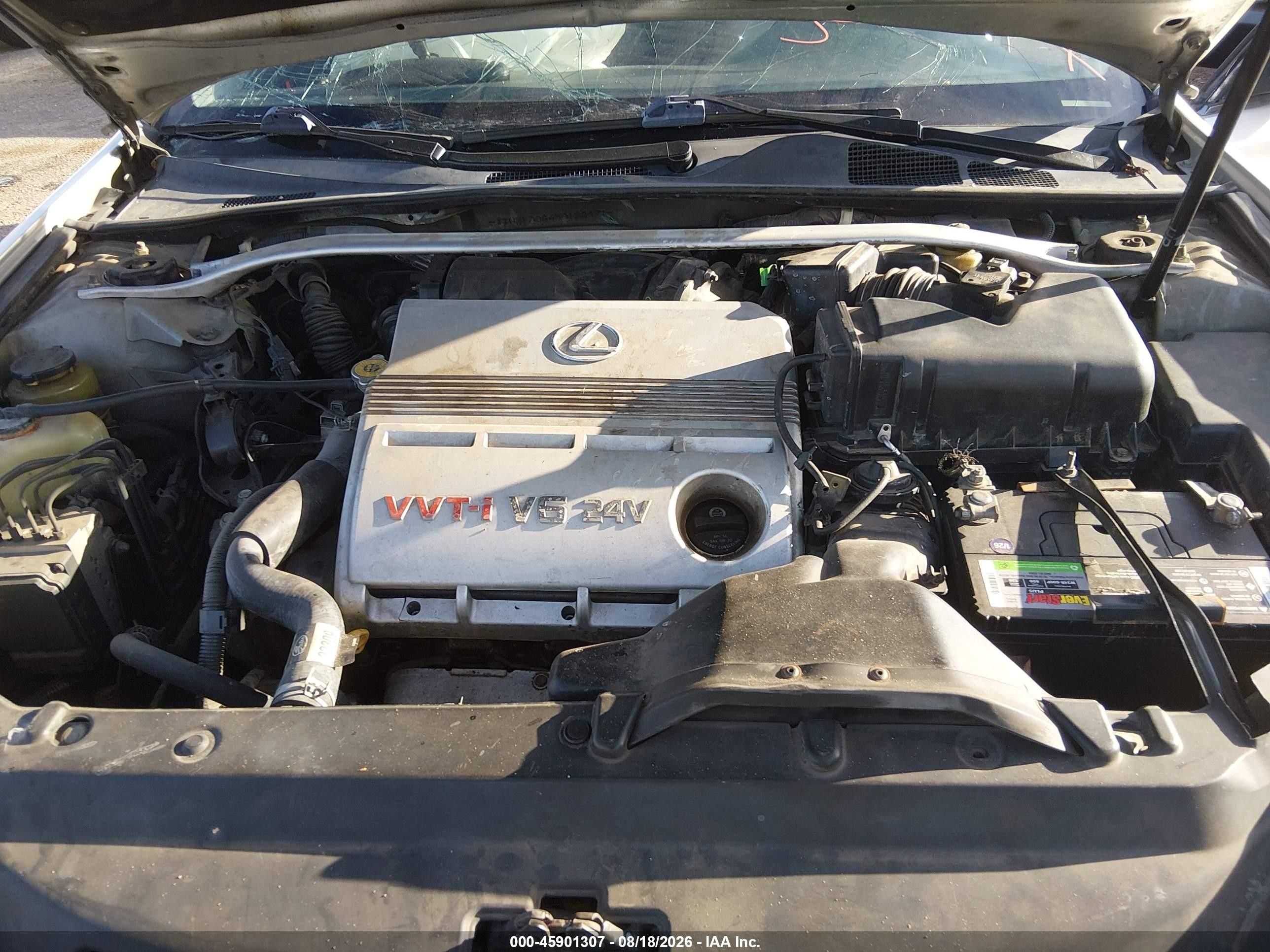 2003 Lexus Es 300 Silver vin: JTHBF30G630120491
