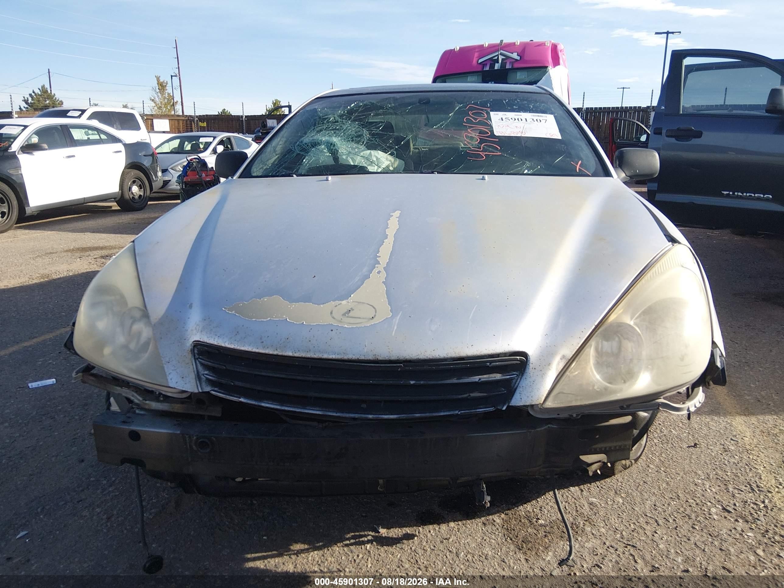 2003 Lexus Es 300 Silver vin: JTHBF30G630120491