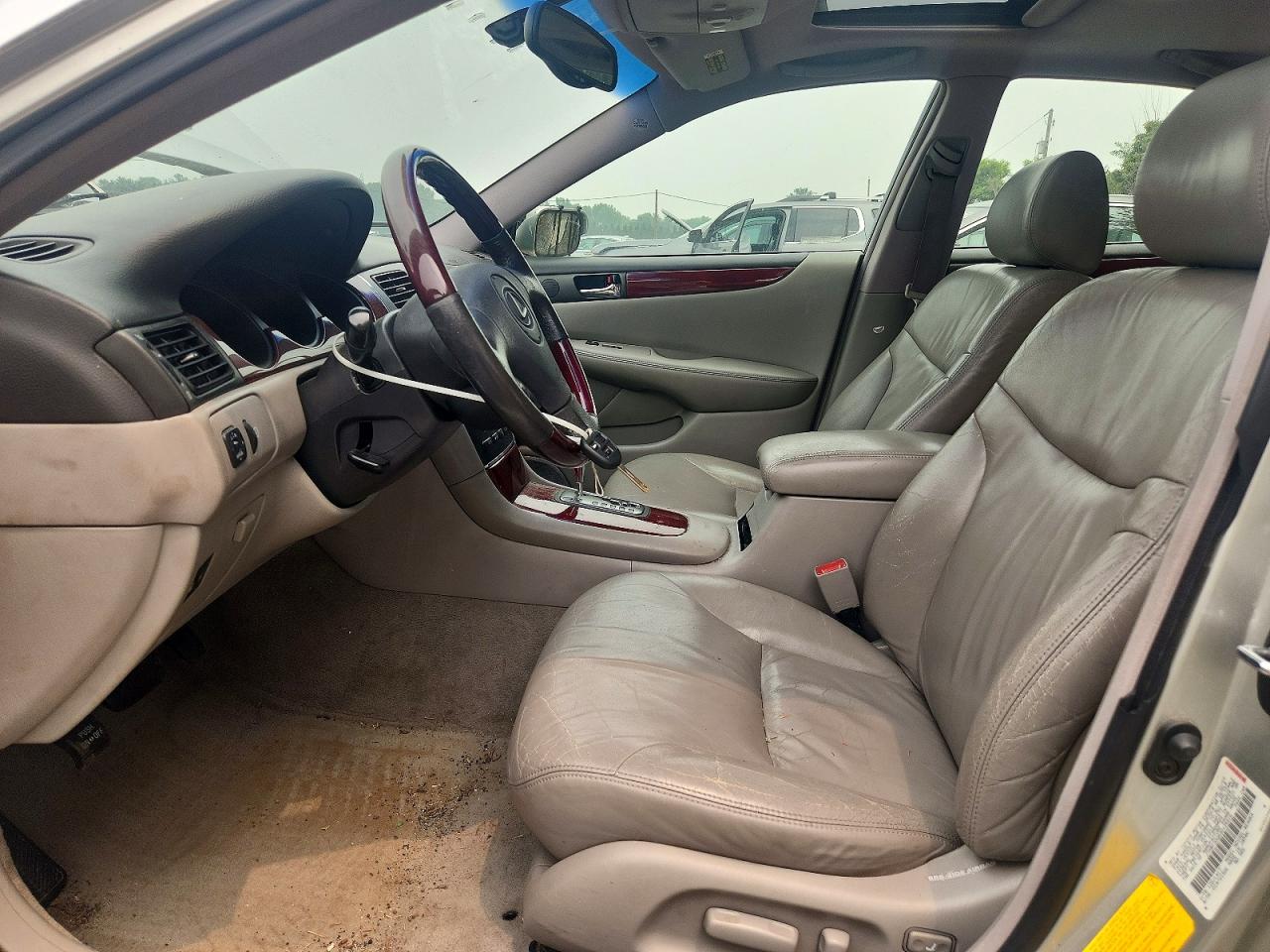 2003 Lexus Es 300 Silver vin: JTHBF30G630125416