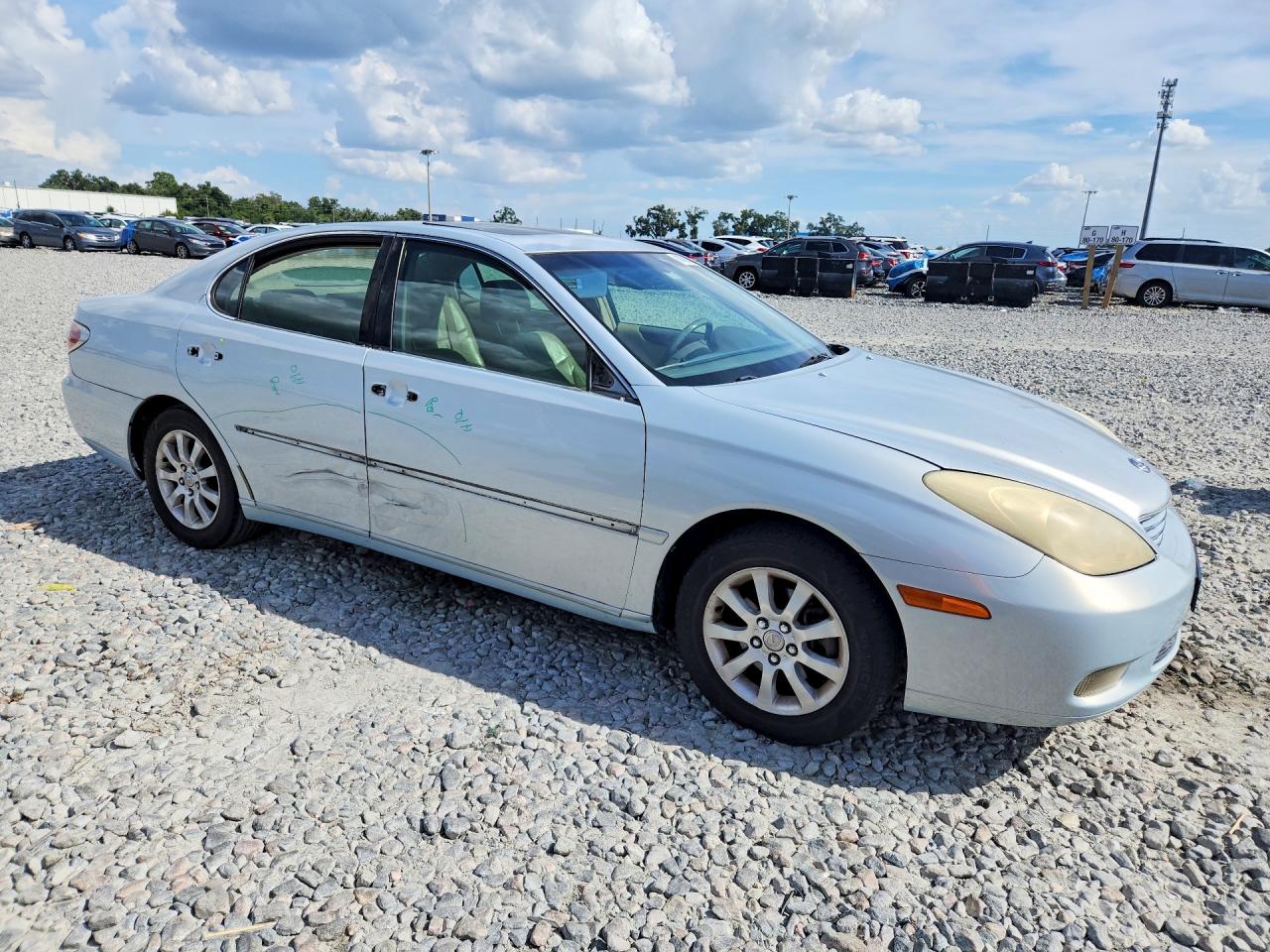 2003 Lexus Es 300 Blue vin: JTHBF30G630133144