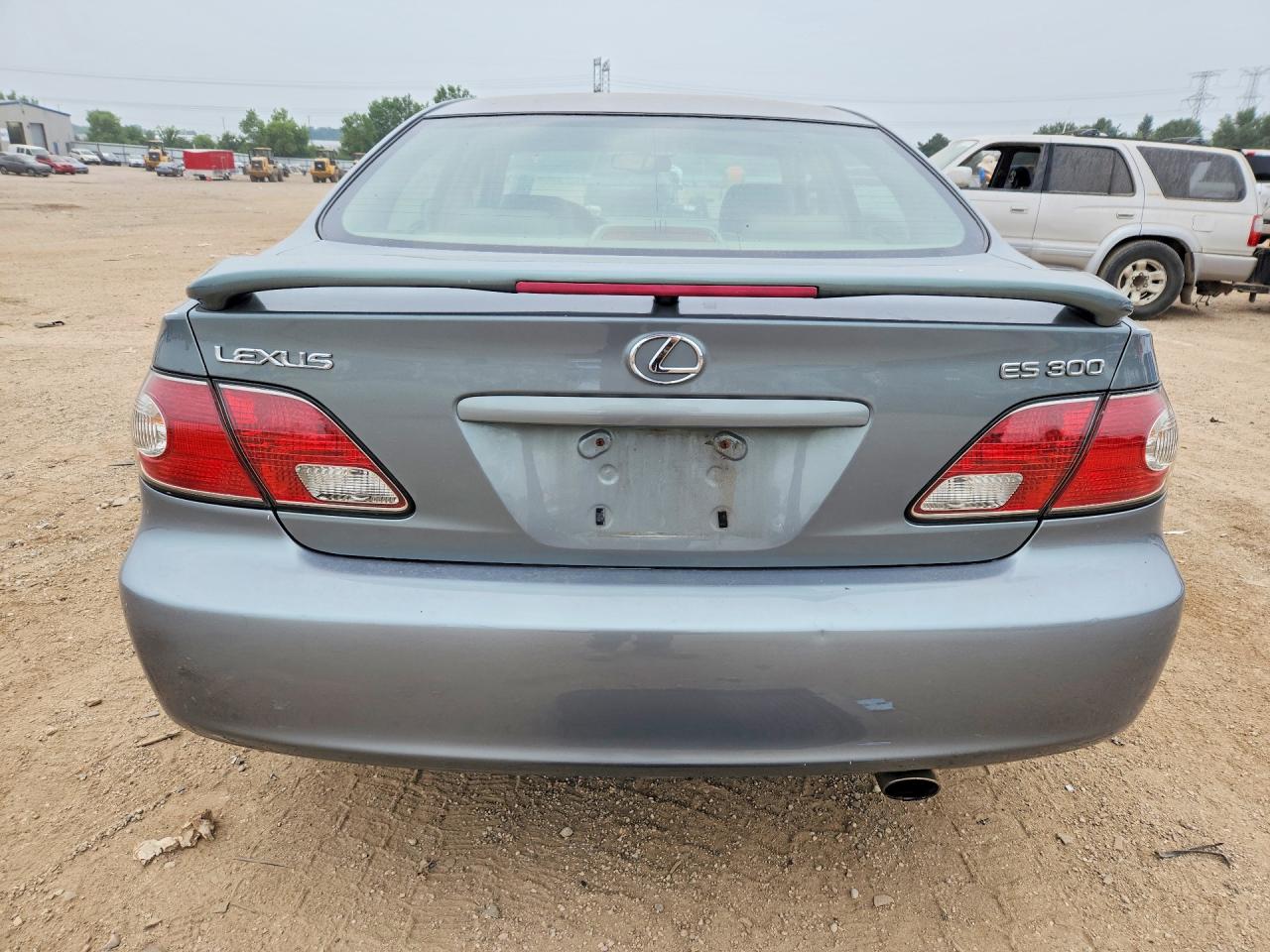 2003 Lexus Es 300 Gray vin: JTHBF30G630145987