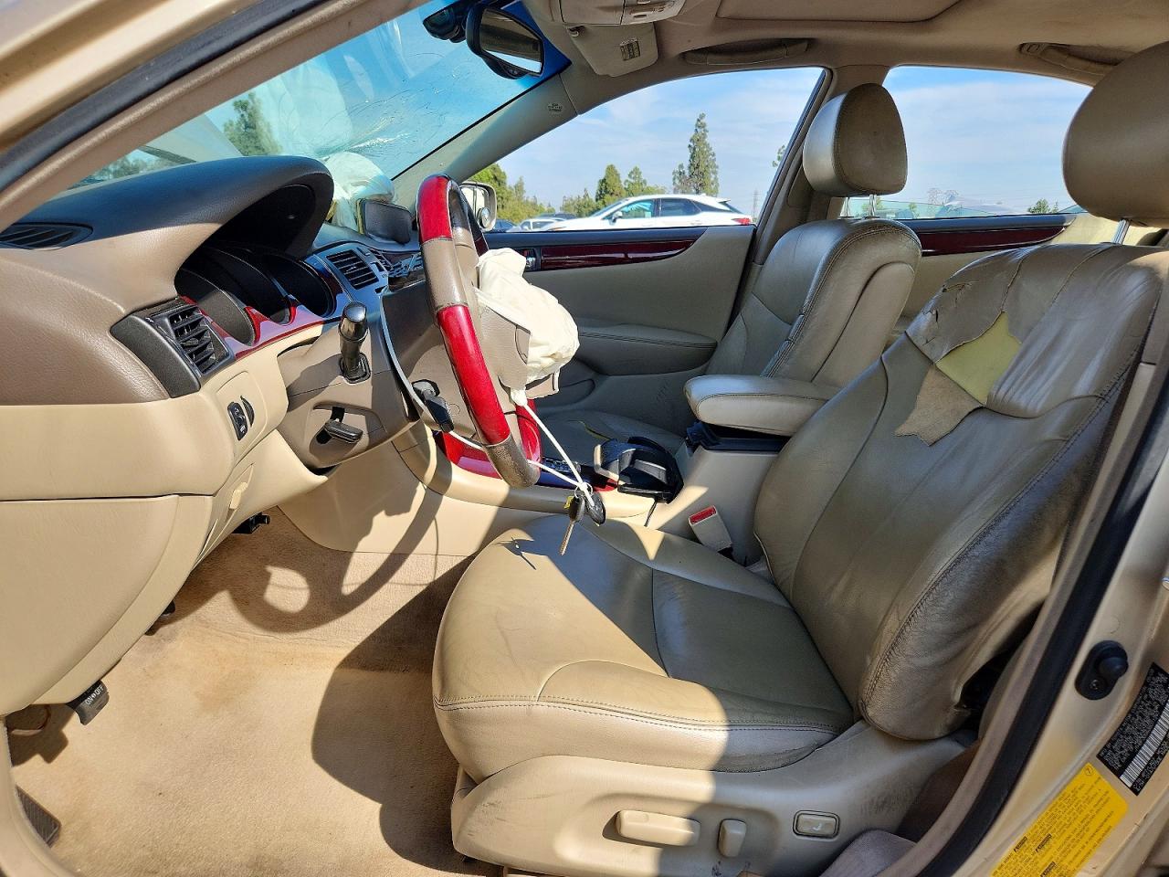 2003 Lexus Es 300 Gold vin: JTHBF30G636011297