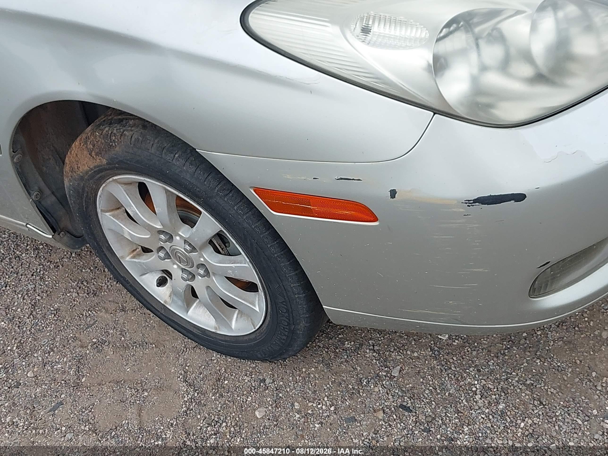 2003 Lexus Es 300 Champagne vin: JTHBF30G636012479