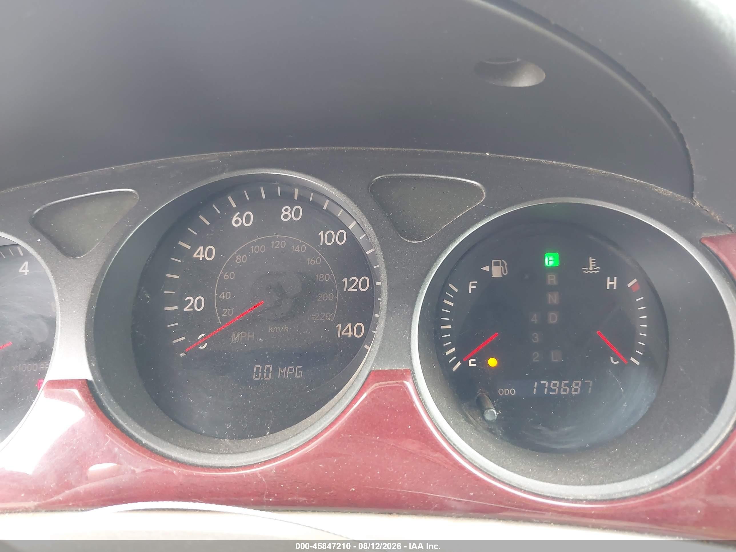 2003 Lexus Es 300 Champagne vin: JTHBF30G636012479