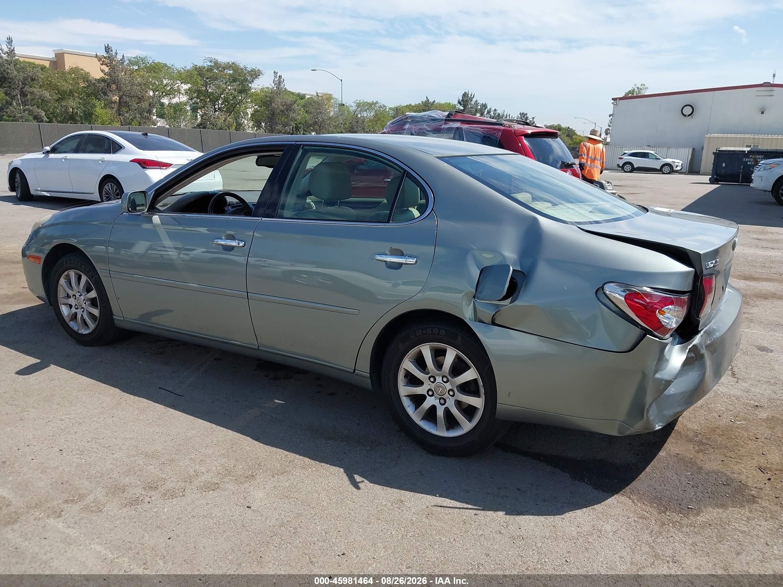 2003 Lexus Es 300   Gray vin: JTHBF30G636018010