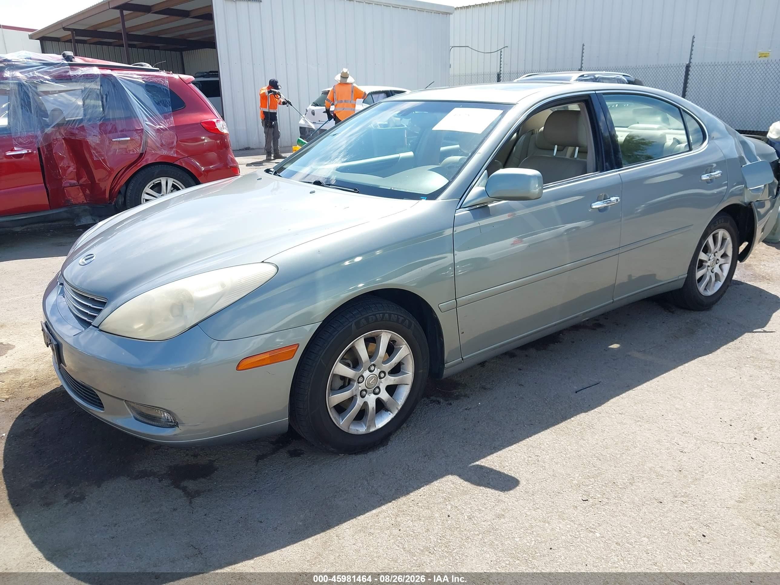 2003 Lexus Es 300   Gray vin: JTHBF30G636018010