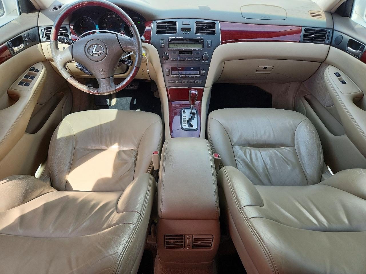 2002 Lexus Es 300 White vin: JTHBF30G720038624