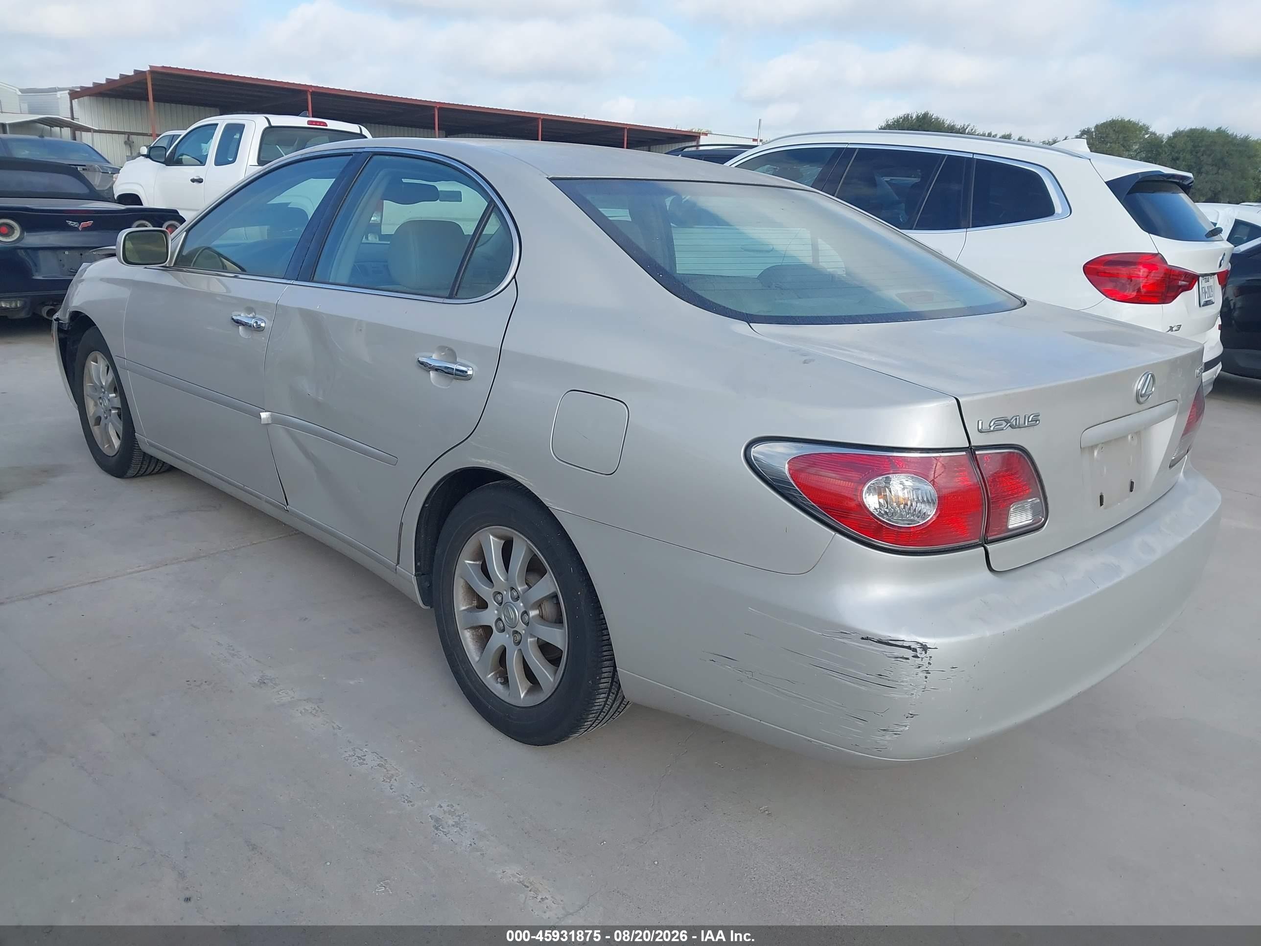 2002 Lexus Es 300   Silver vin: JTHBF30G720055360