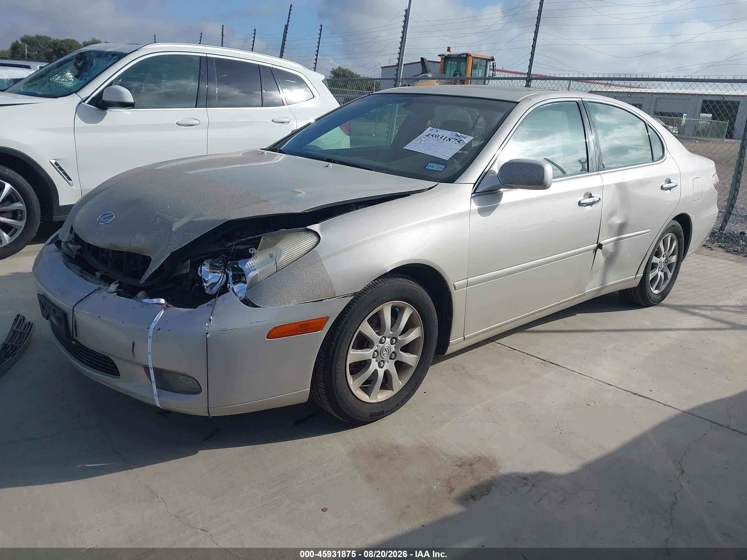 2002 Lexus Es 300   Silver vin: JTHBF30G720055360