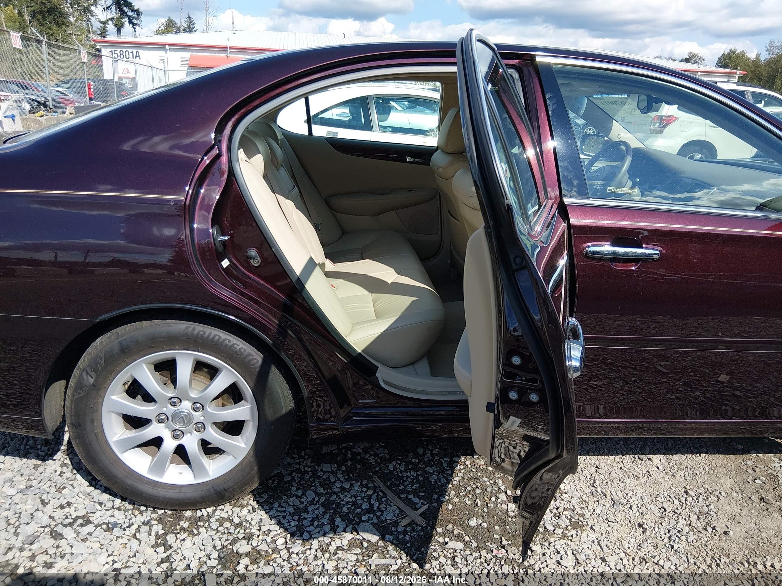 2002 Lexus Es 300   Purple vin: JTHBF30G725029215