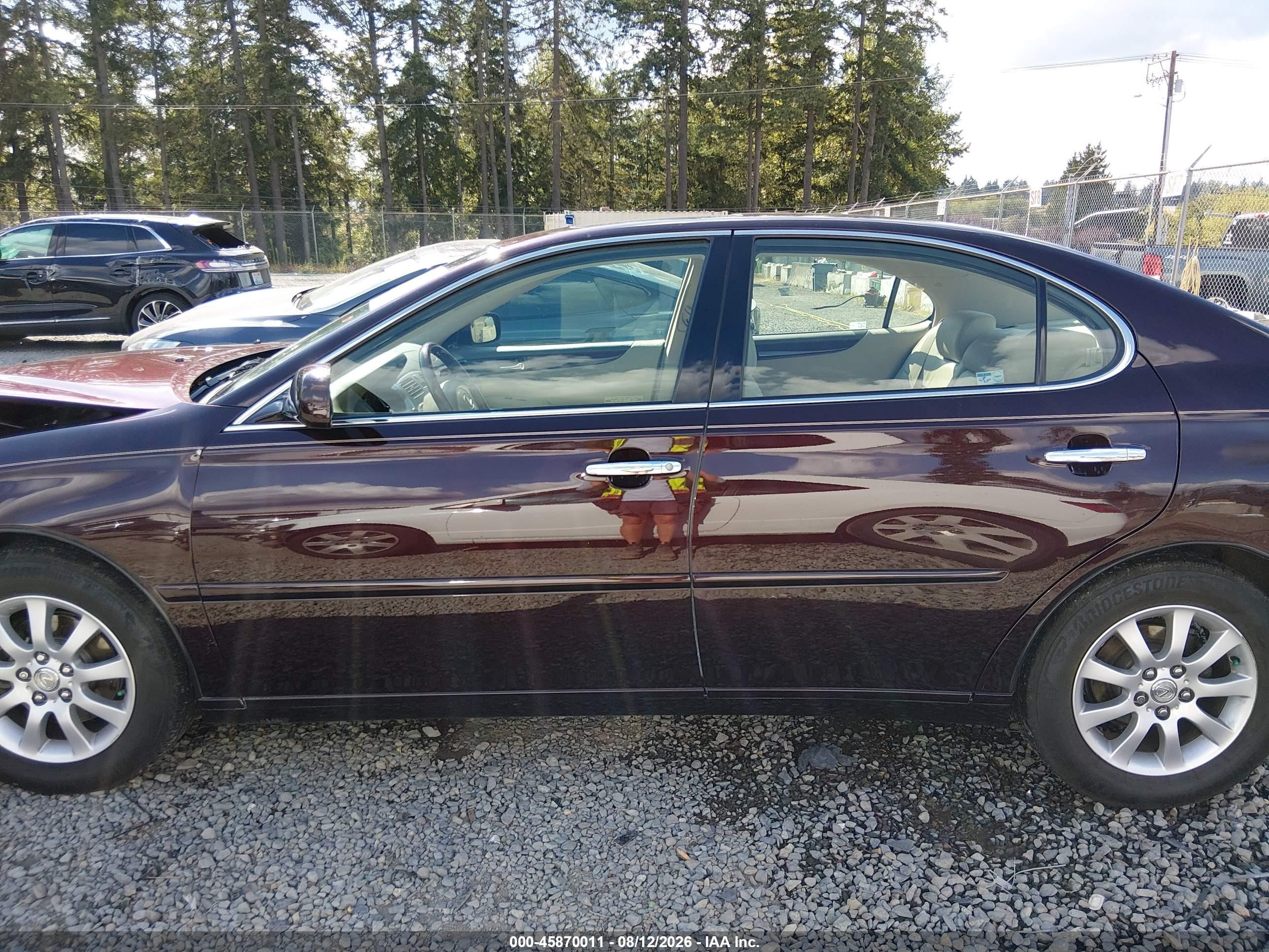 2002 Lexus Es 300   Purple vin: JTHBF30G725029215
