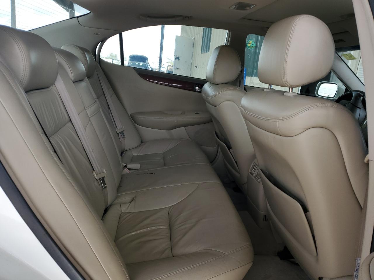 2003 Lexus Es 300 White vin: JTHBF30G730087257