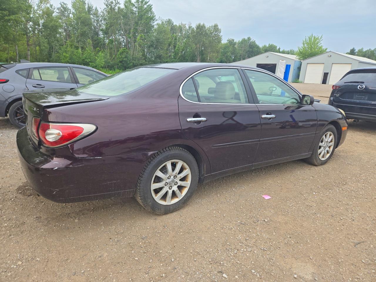 2003 Lexus Es 300 Burgundy vin: JTHBF30G730100704