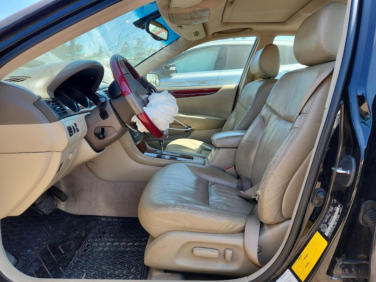 2003 Lexus Es 300 Black vin: JTHBF30G730141110