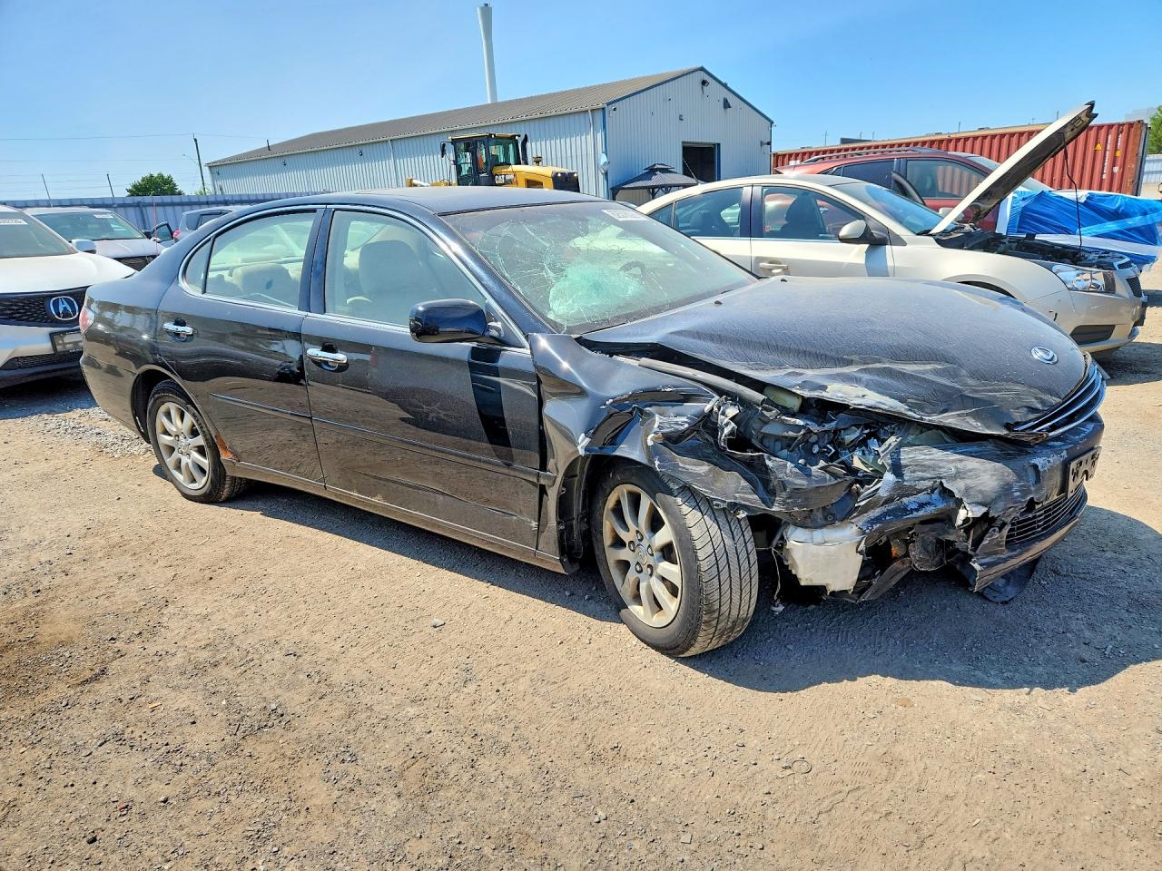 2003 Lexus Es 300 Black vin: JTHBF30G730141110