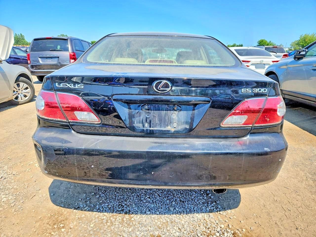 2003 Lexus Es 300 Black vin: JTHBF30G730141110