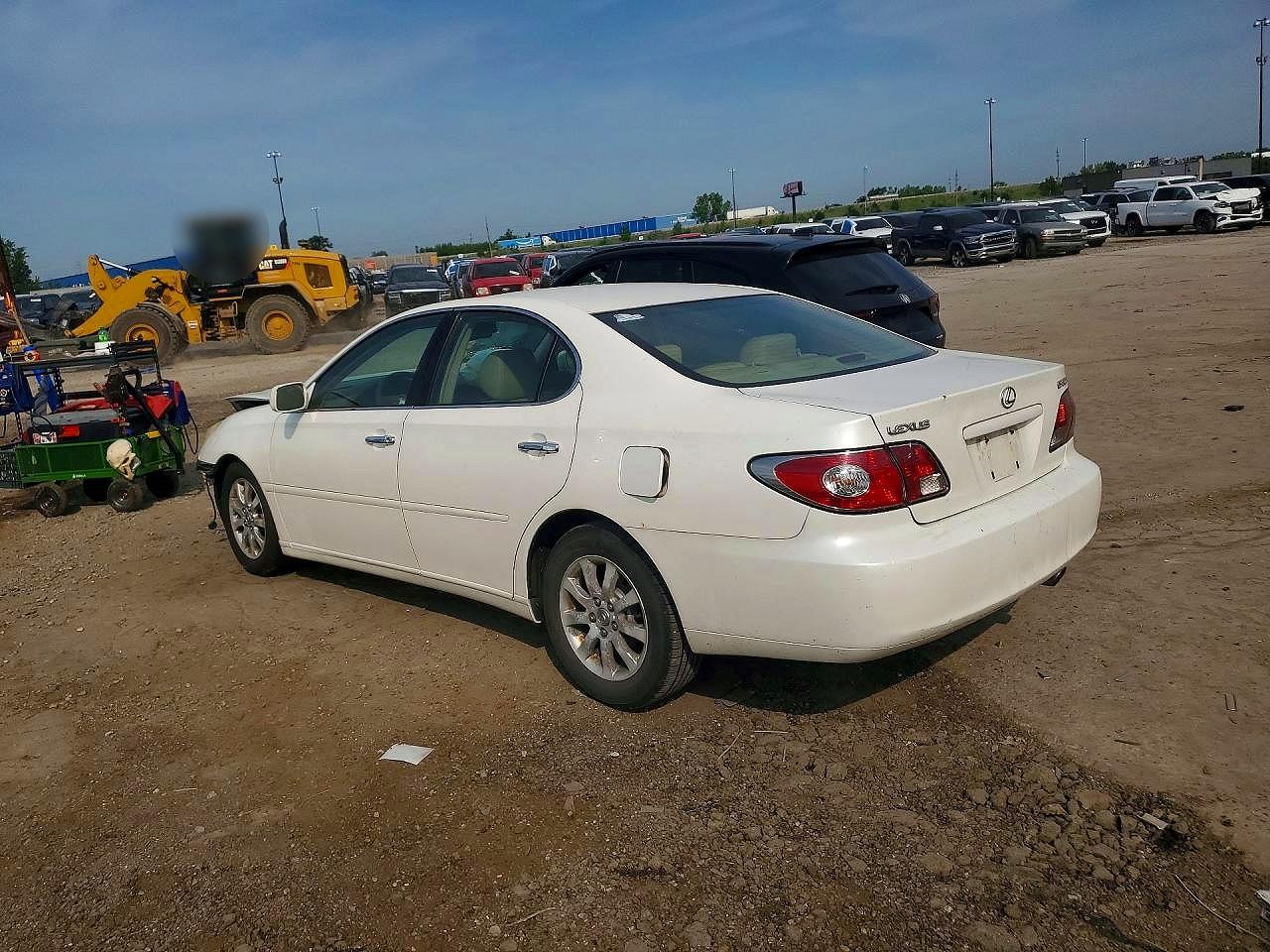 2003 Lexus Es 300 White vin: JTHBF30G736001569