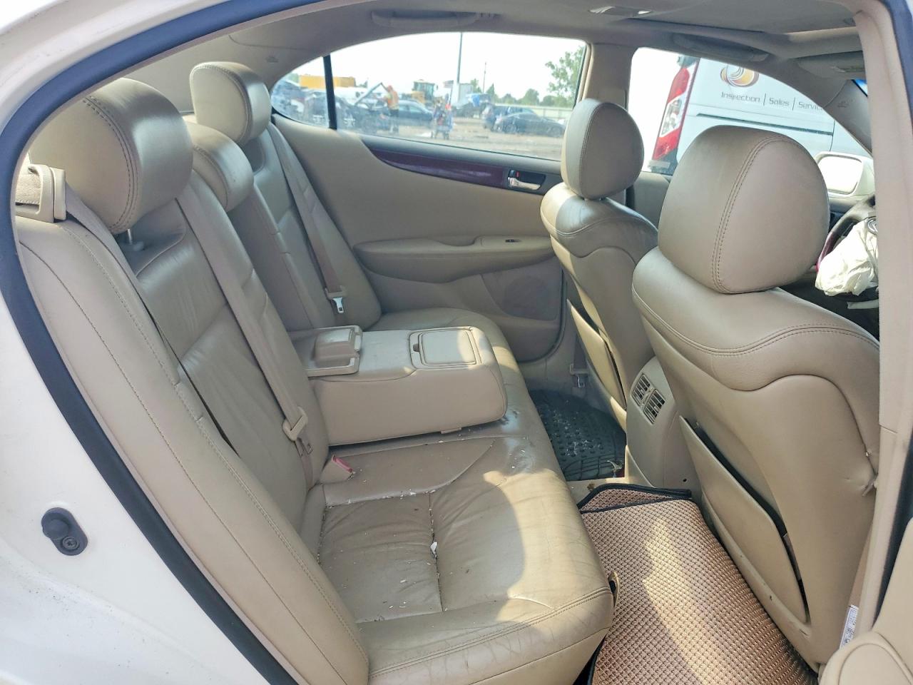 2003 Lexus Es 300 White vin: JTHBF30G736001569
