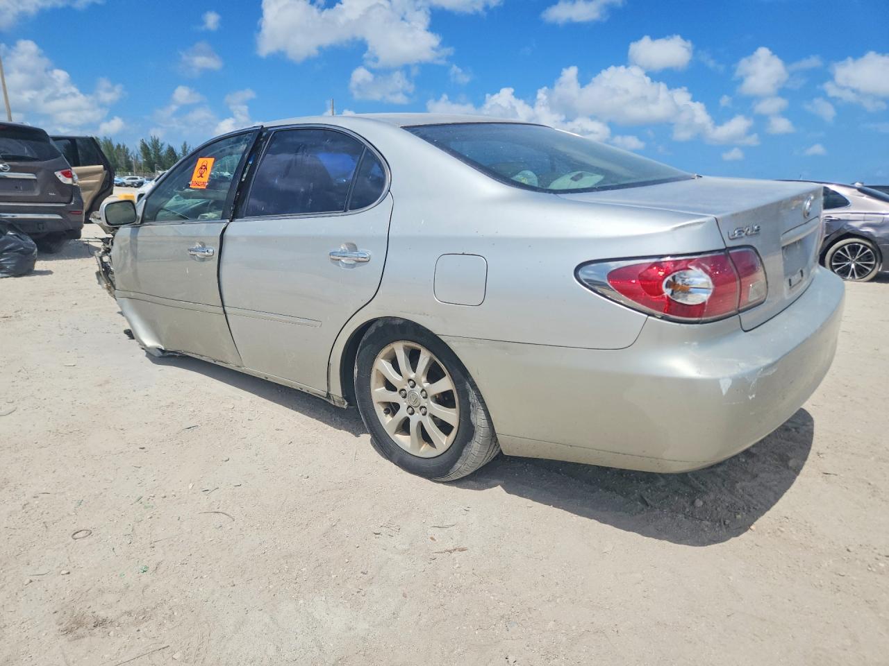 2002 Lexus Es 300 Silver vin: JTHBF30G820016762