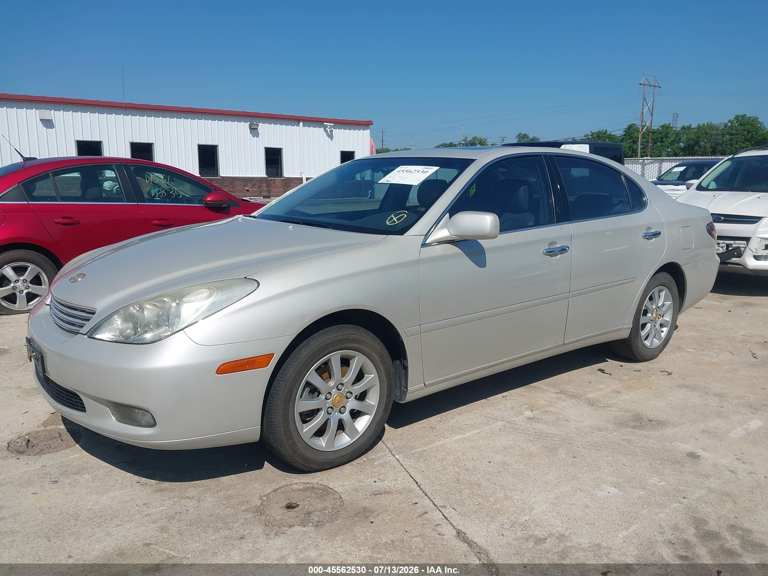 2002 Lexus Es 300 Бежевый vin: JTHBF30G820045775
