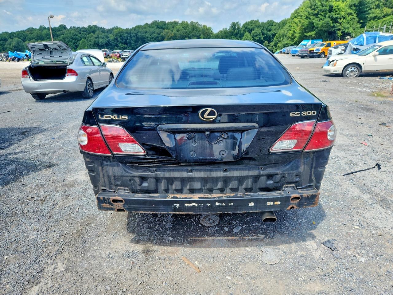 2002 Lexus Es 300 Black vin: JTHBF30G820047509