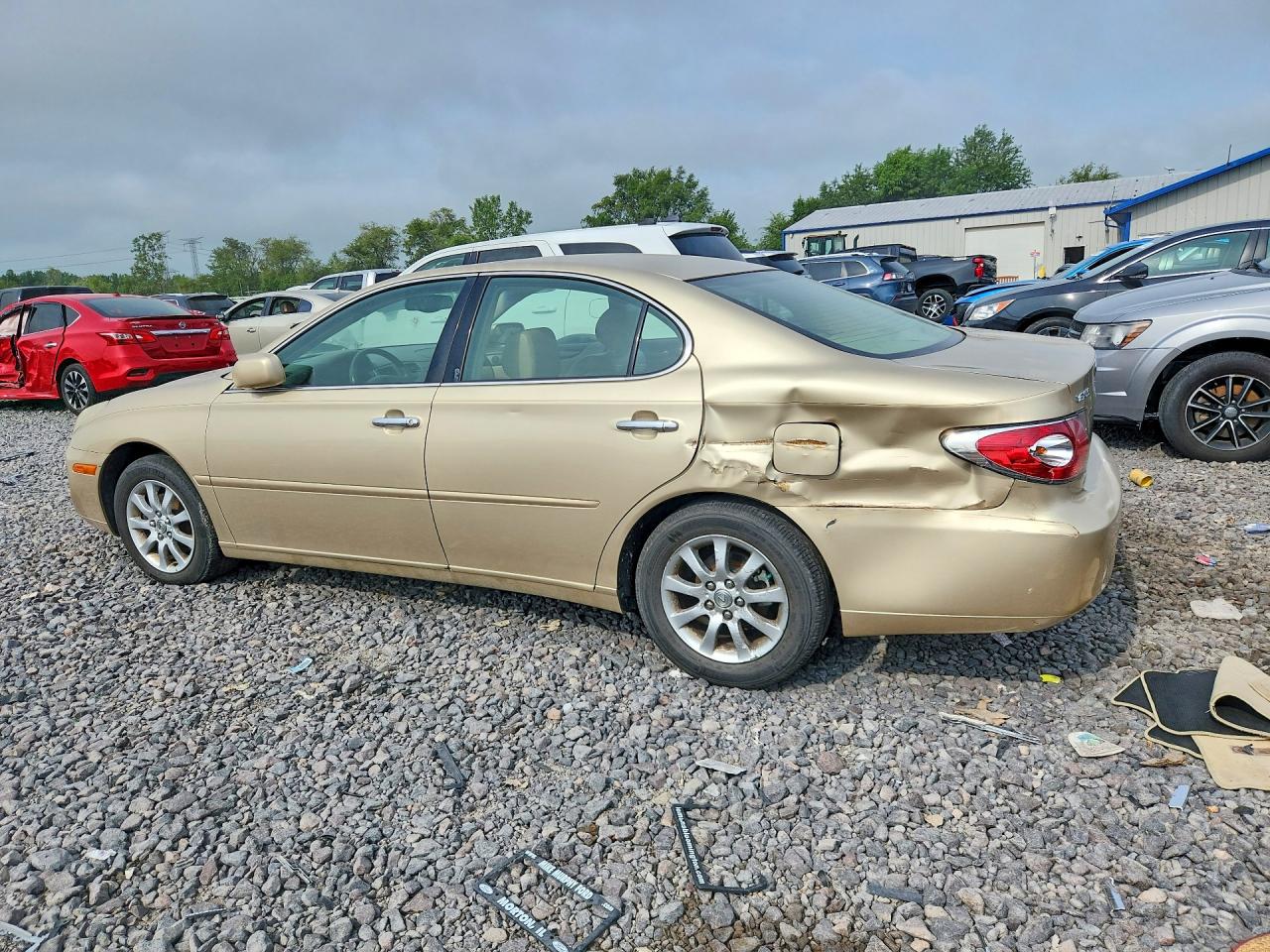 2002 Lexus Es 300 Желто-коричневый vin: JTHBF30G820054511