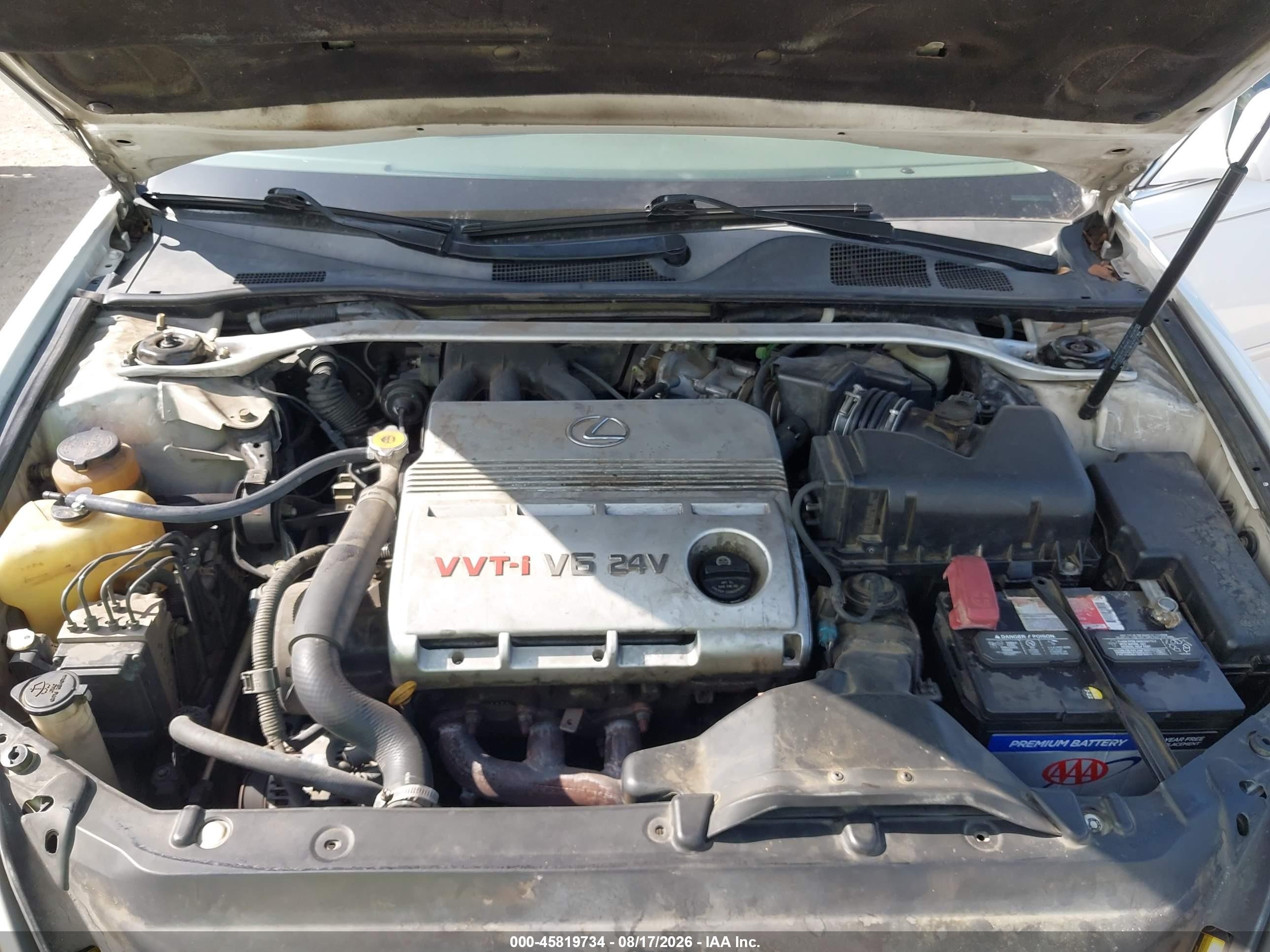 2003 Lexus Es 300 White vin: JTHBF30G830114207