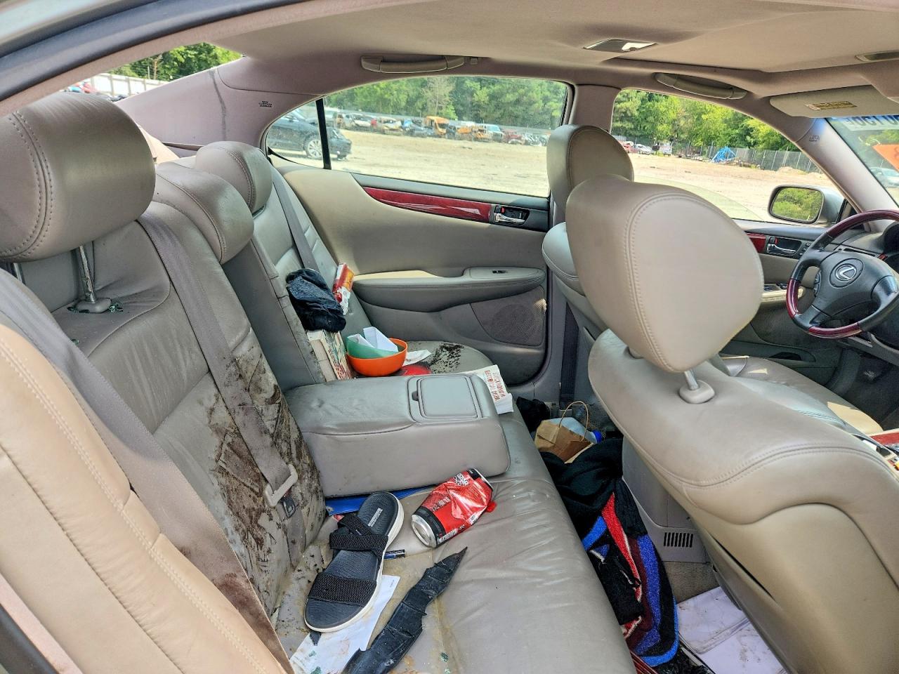 2003 Lexus Es 300 Gray vin: JTHBF30G830134330