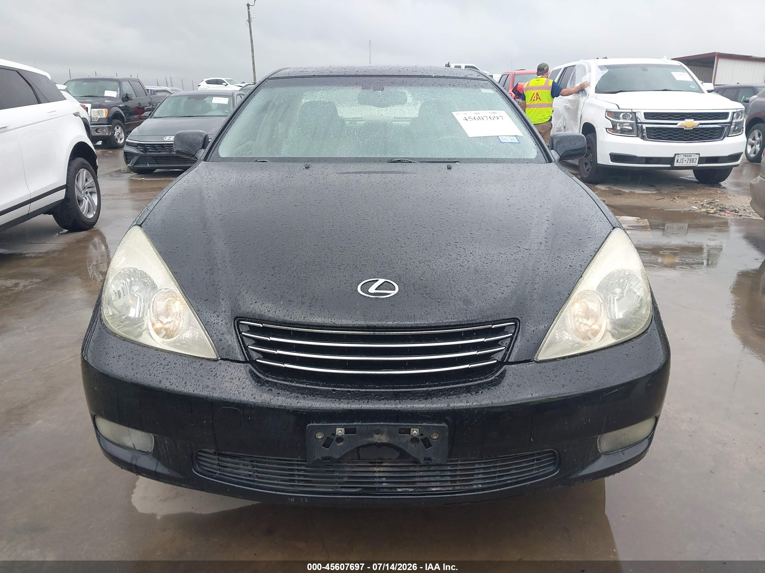 2003 Lexus Es 300   Black vin: JTHBF30G830143903