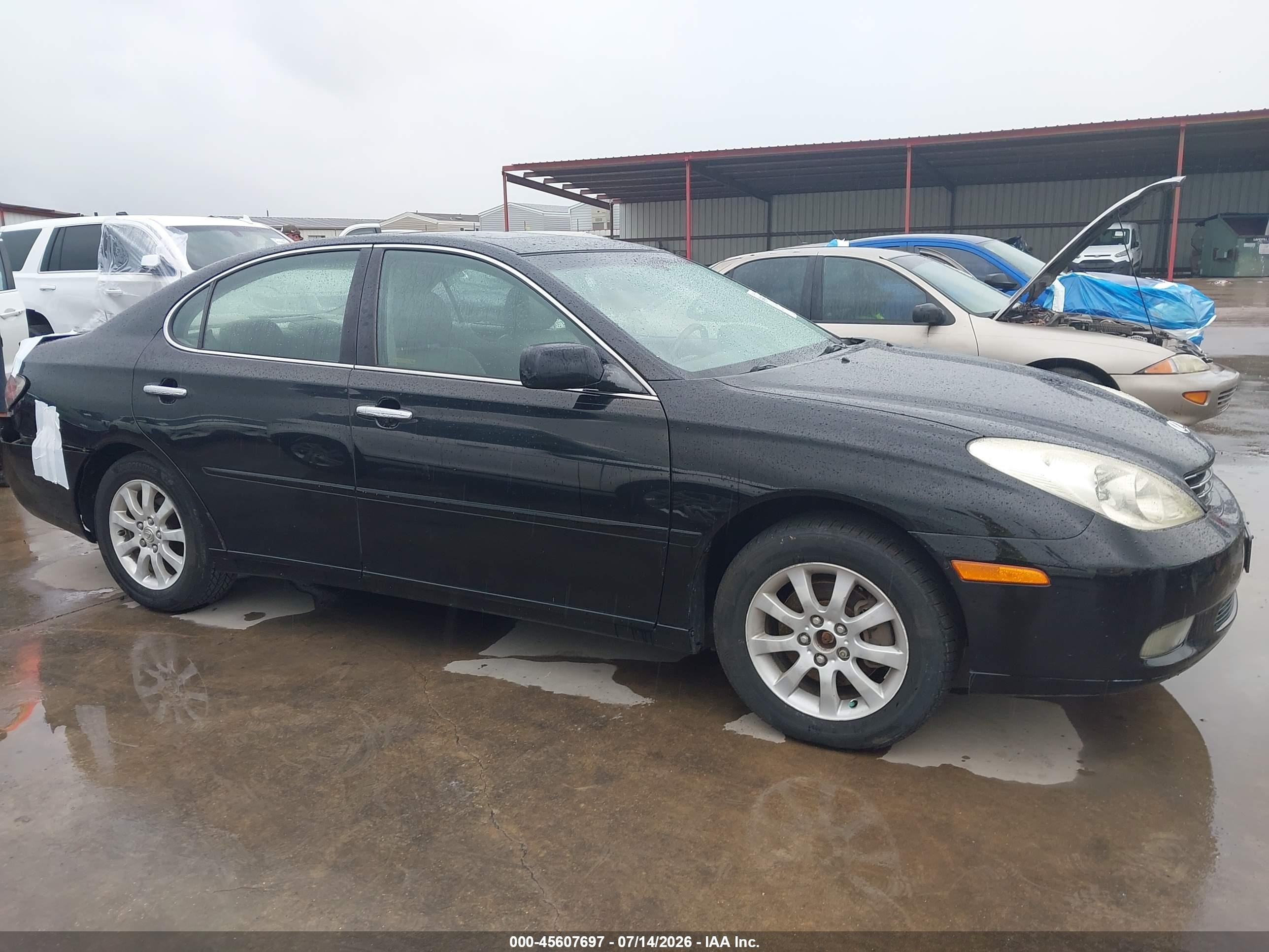 2003 Lexus Es 300   Black vin: JTHBF30G830143903