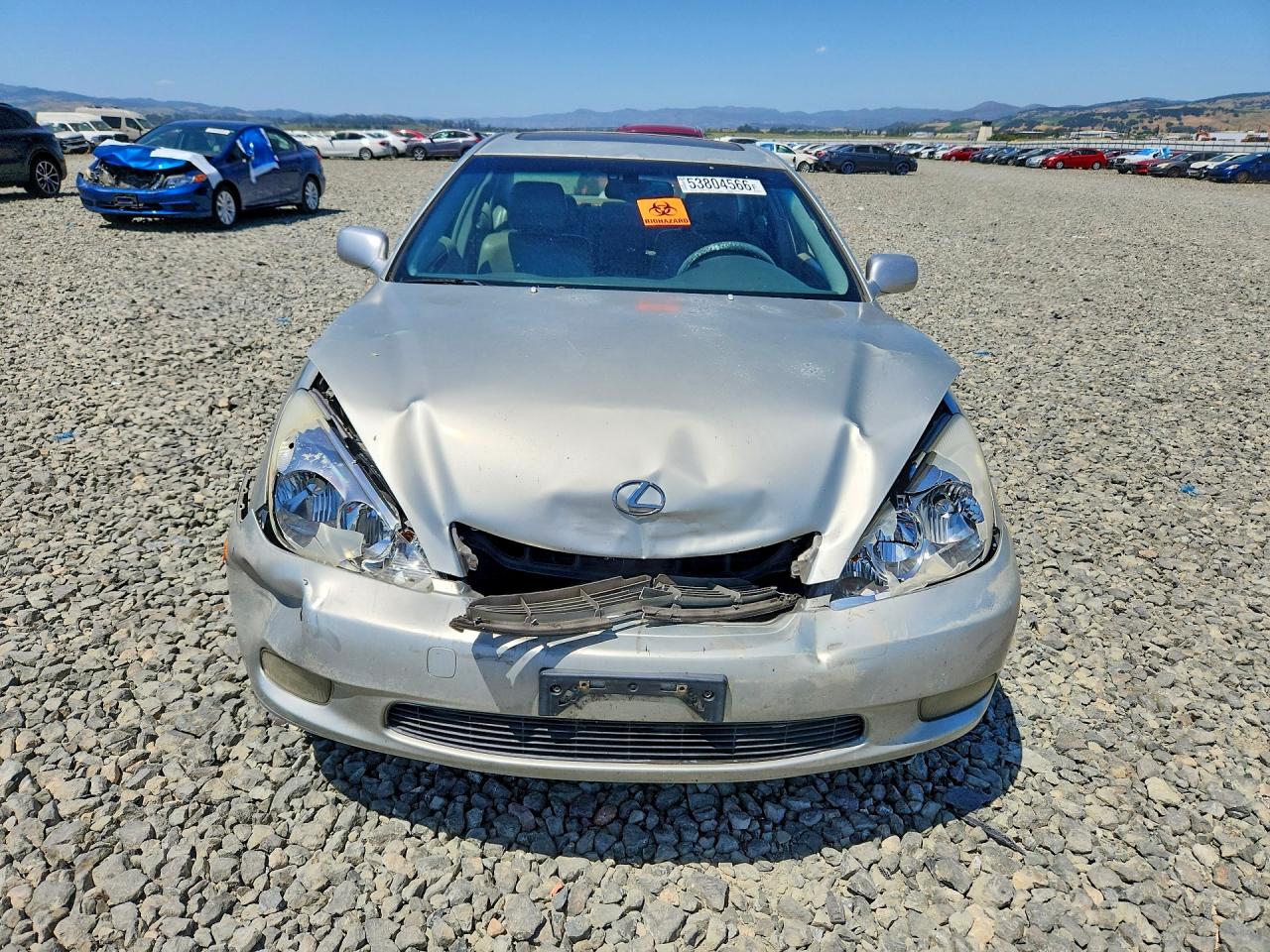 2003 Lexus Es 300 Silver vin: JTHBF30G836000303