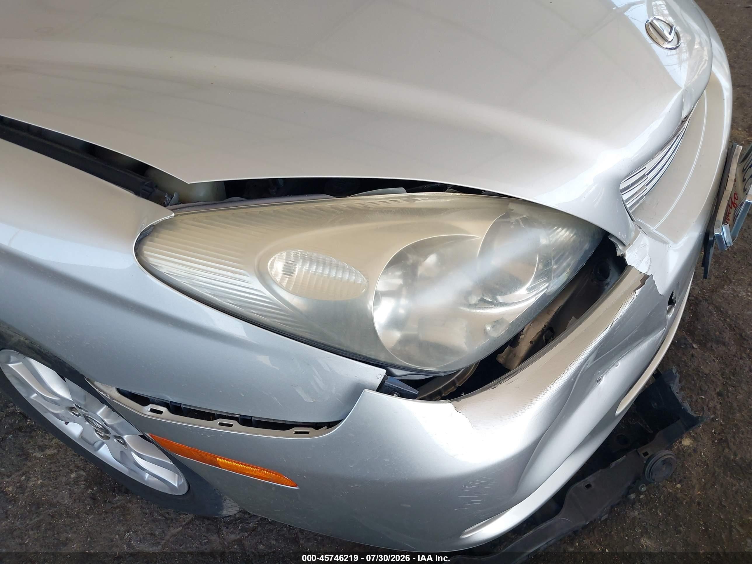 2003 Lexus Es 300 Silver vin: JTHBF30G836006831