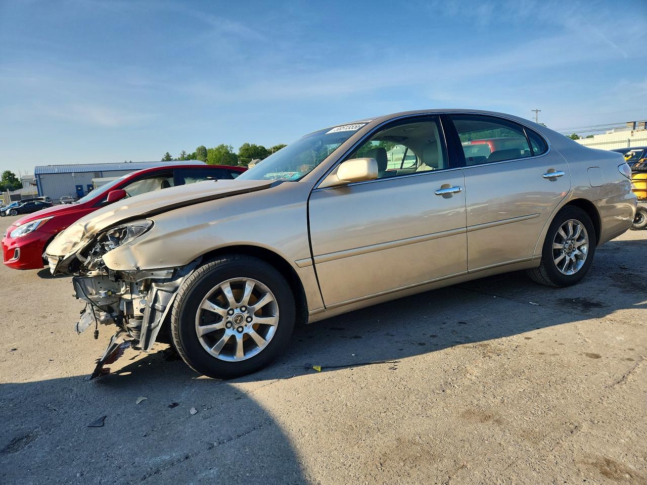 2003 Lexus Es 300 Бежевый vin: JTHBF30G836009910