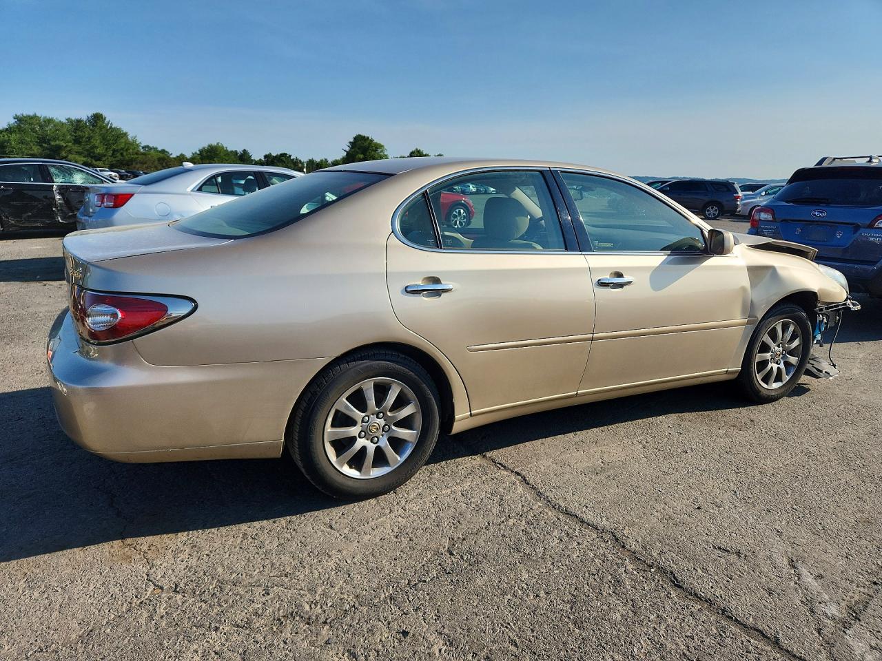 2003 Lexus Es 300 Бежевый vin: JTHBF30G836009910