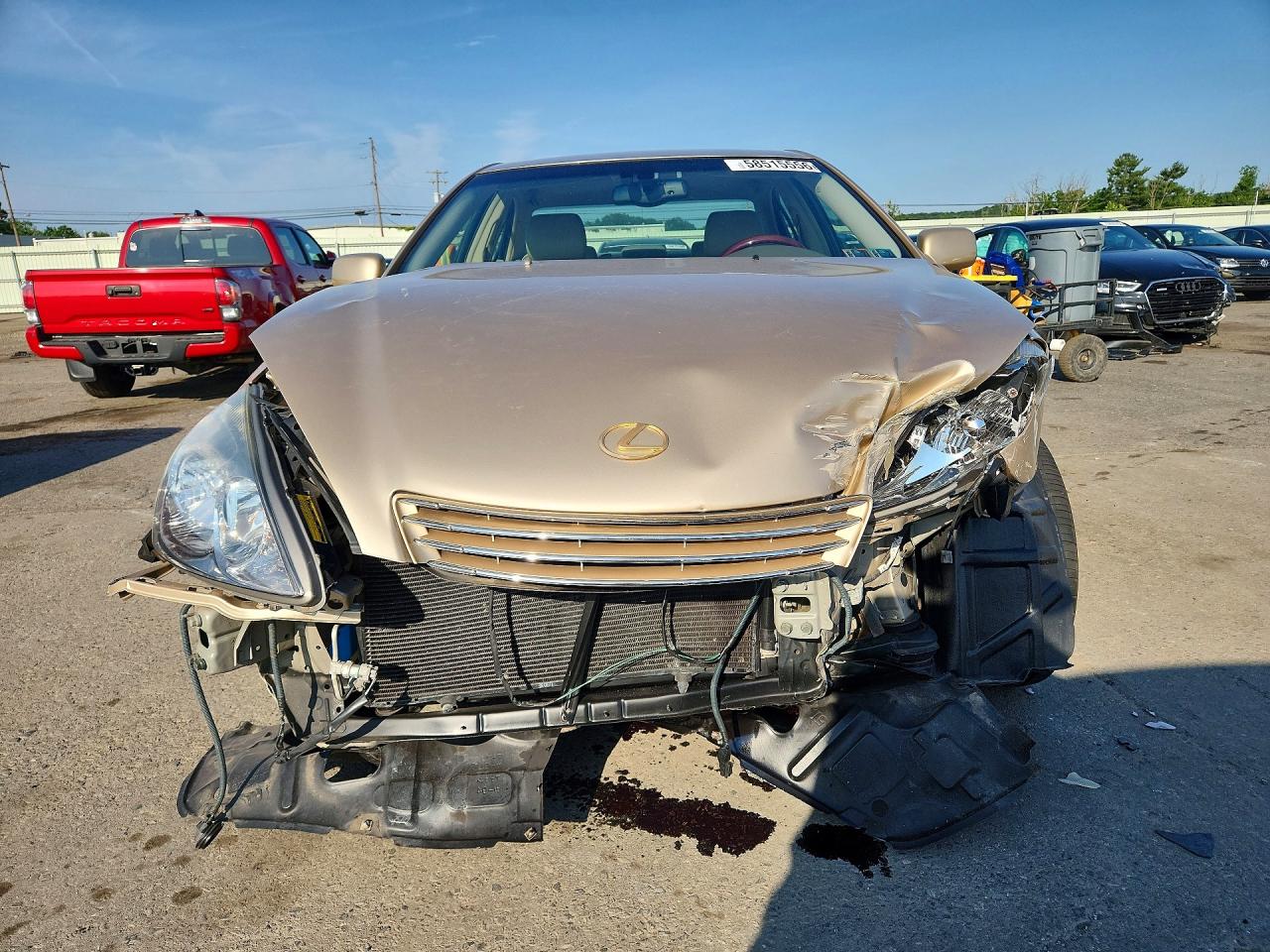 2003 Lexus Es 300 Бежевый vin: JTHBF30G836009910