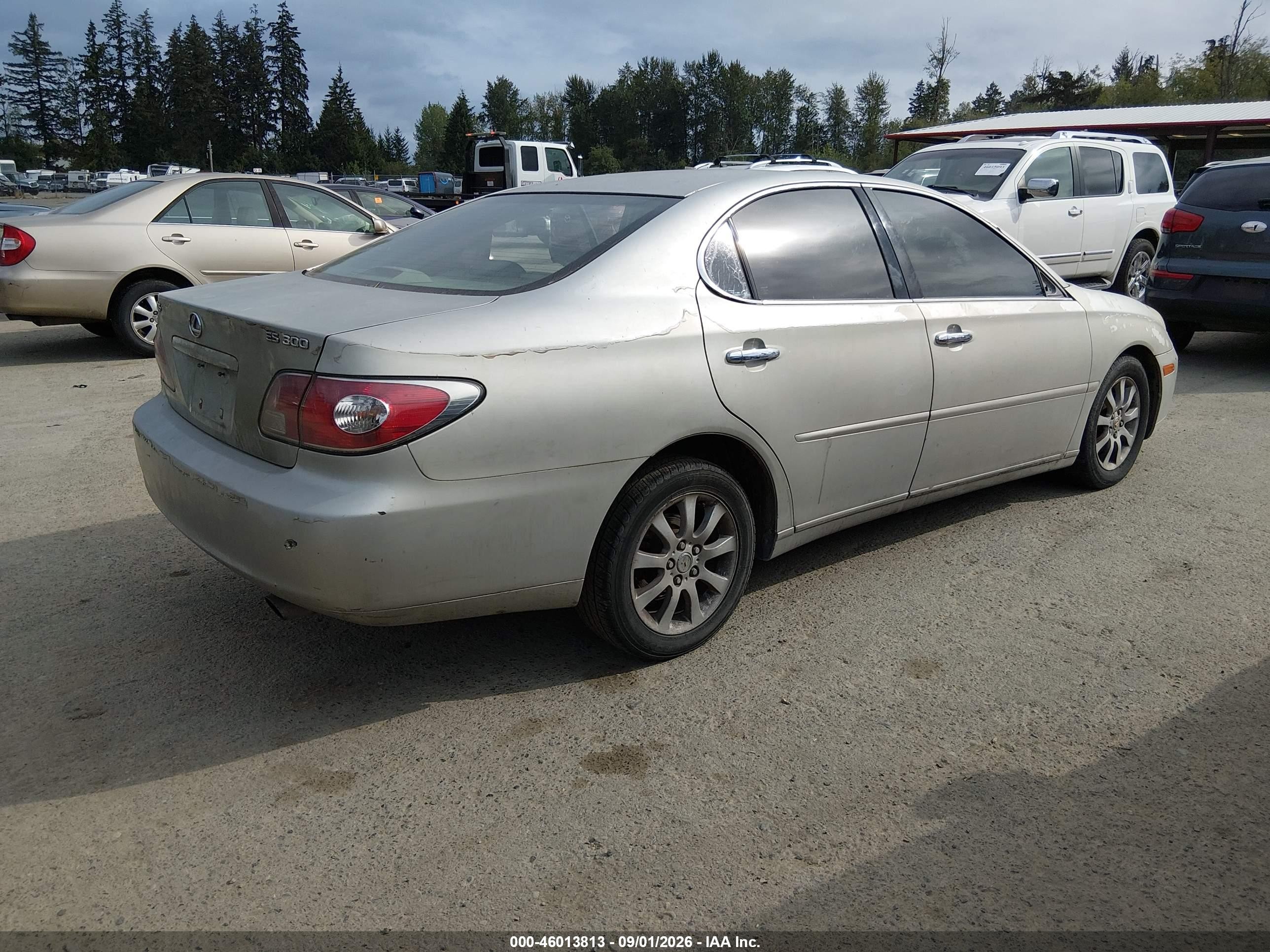 2002 Lexus Es 300   Gray vin: JTHBF30G920013157