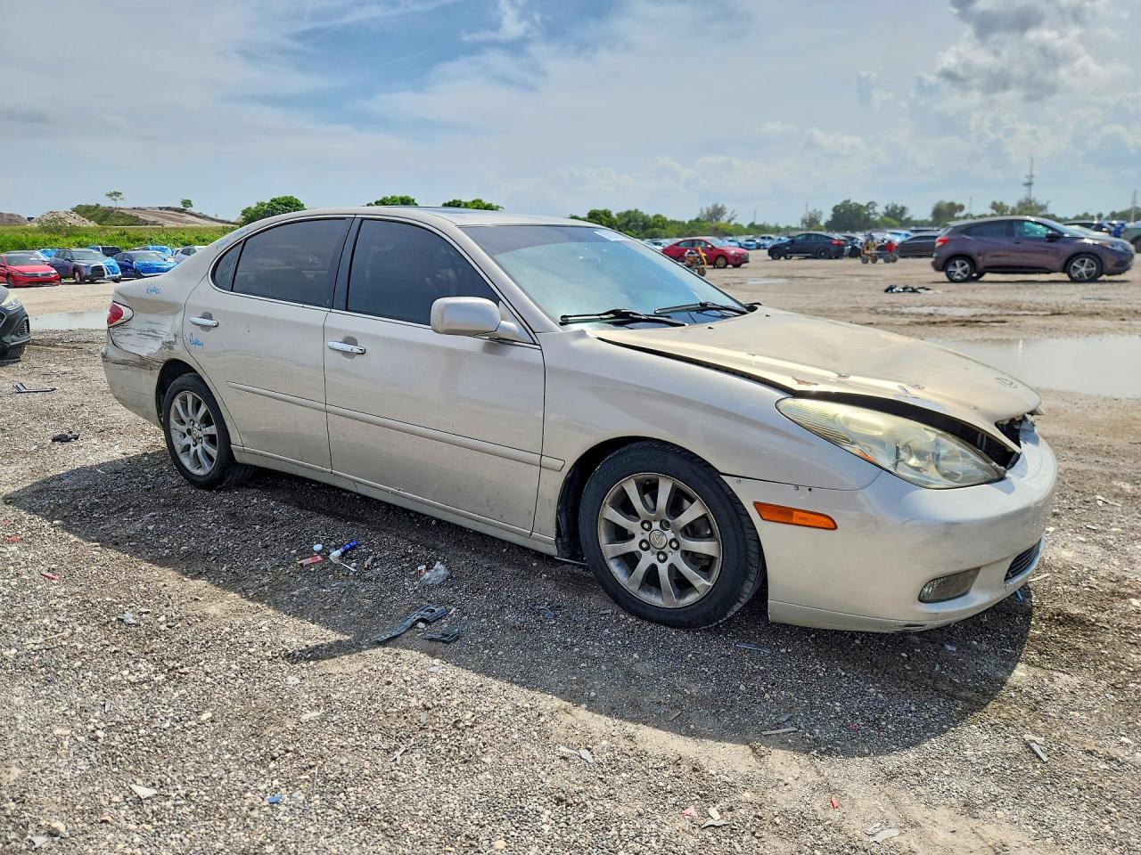 2002 Lexus Es 300 Gold vin: JTHBF30G920043047