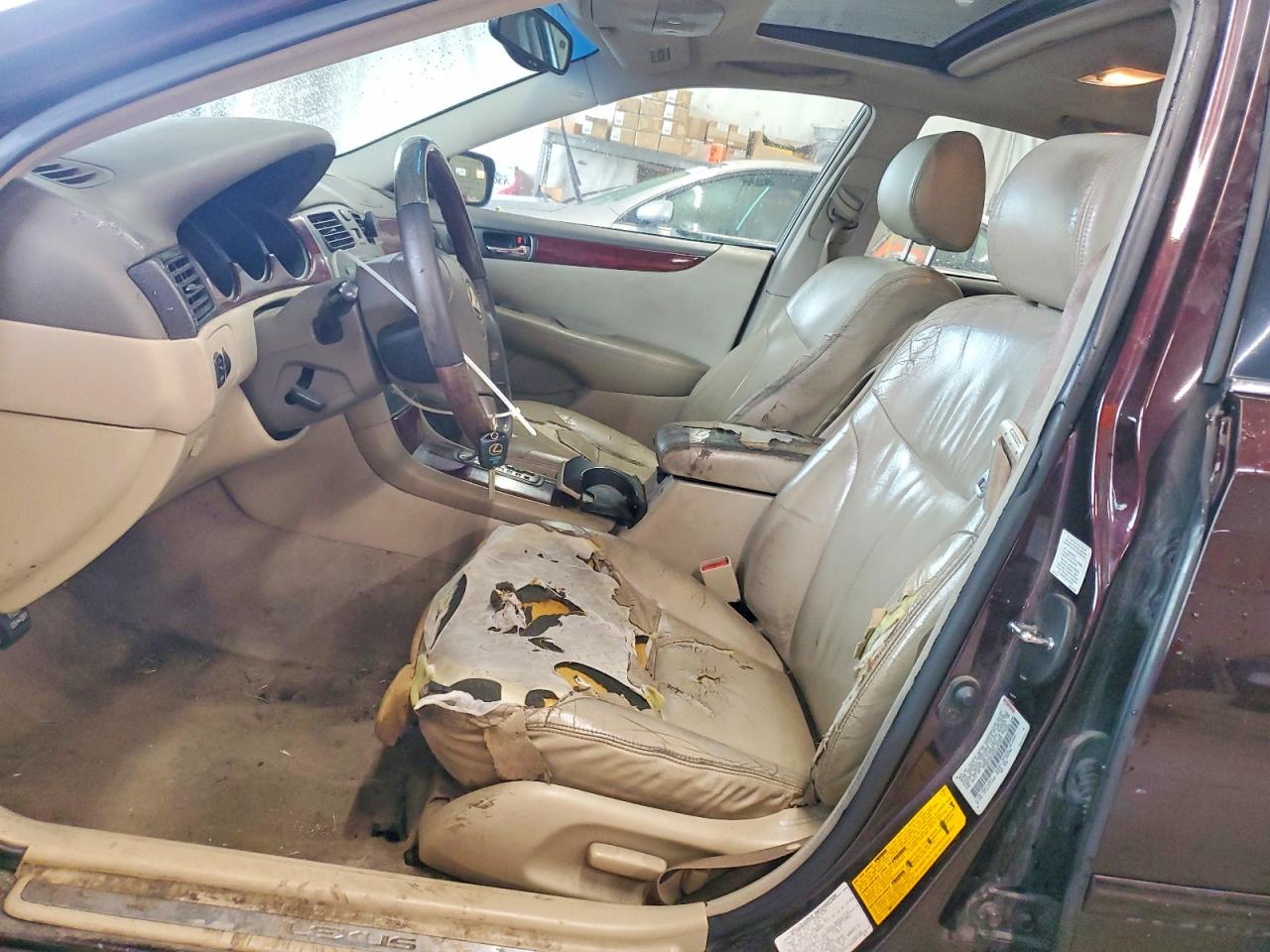 2002 Lexus Es 300 Burgundy vin: JTHBF30G920055487