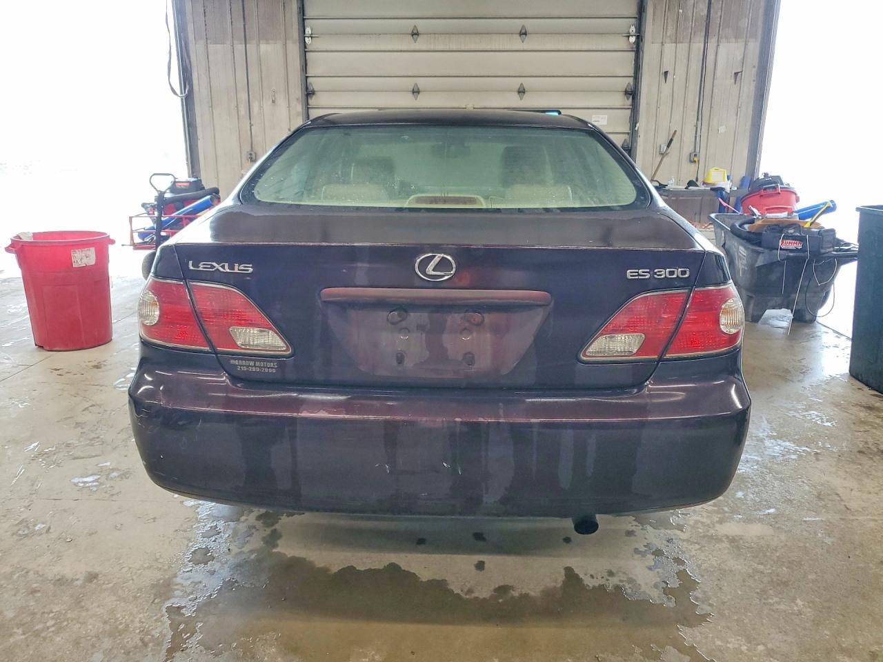 2002 Lexus Es 300 Burgundy vin: JTHBF30G920055487