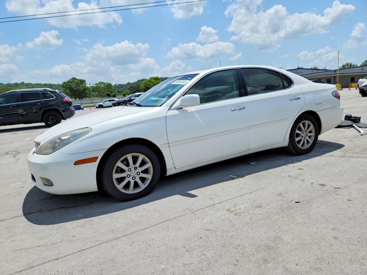 2003 Lexus Es 300 White vin: JTHBF30G930098406