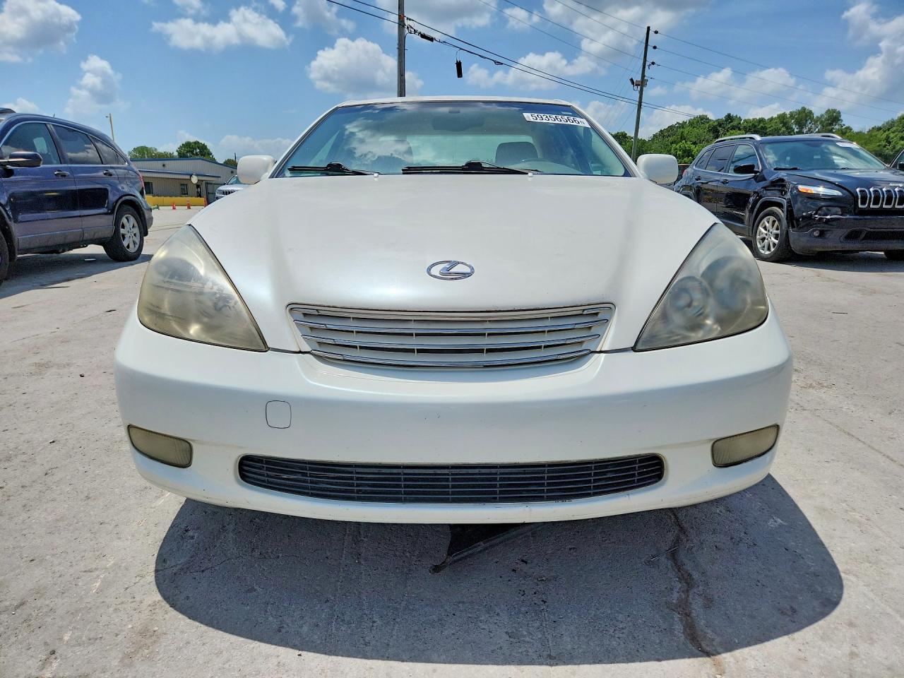 2003 Lexus Es 300 White vin: JTHBF30G930098406