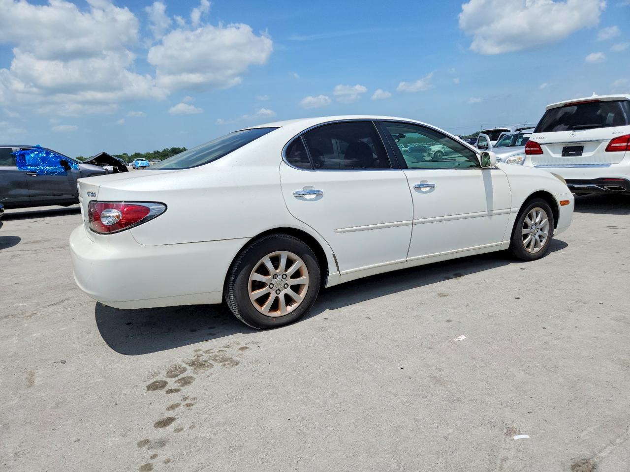 2003 Lexus Es 300 White vin: JTHBF30G930098406