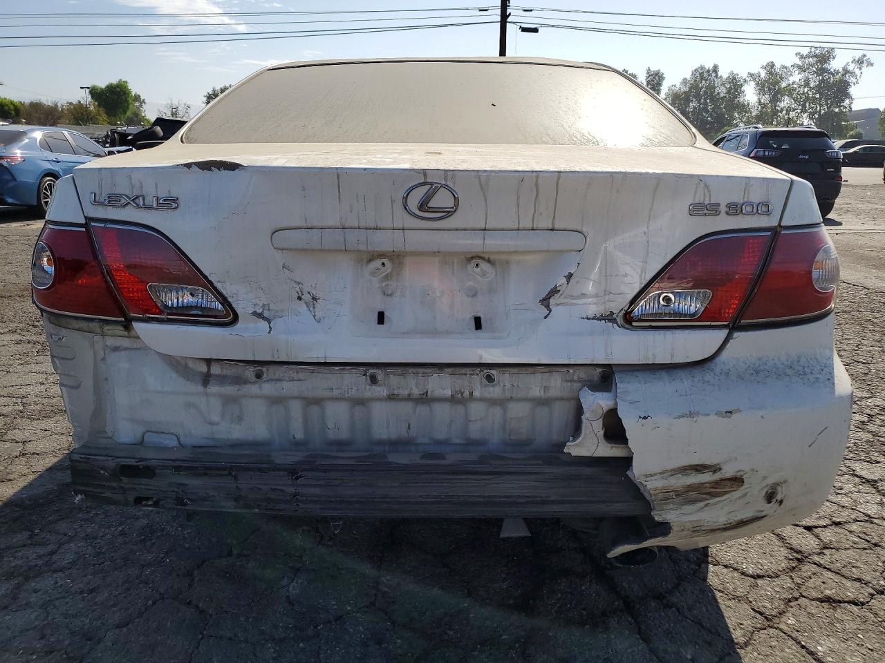 2003 Lexus Es 300 White vin: JTHBF30G930111171