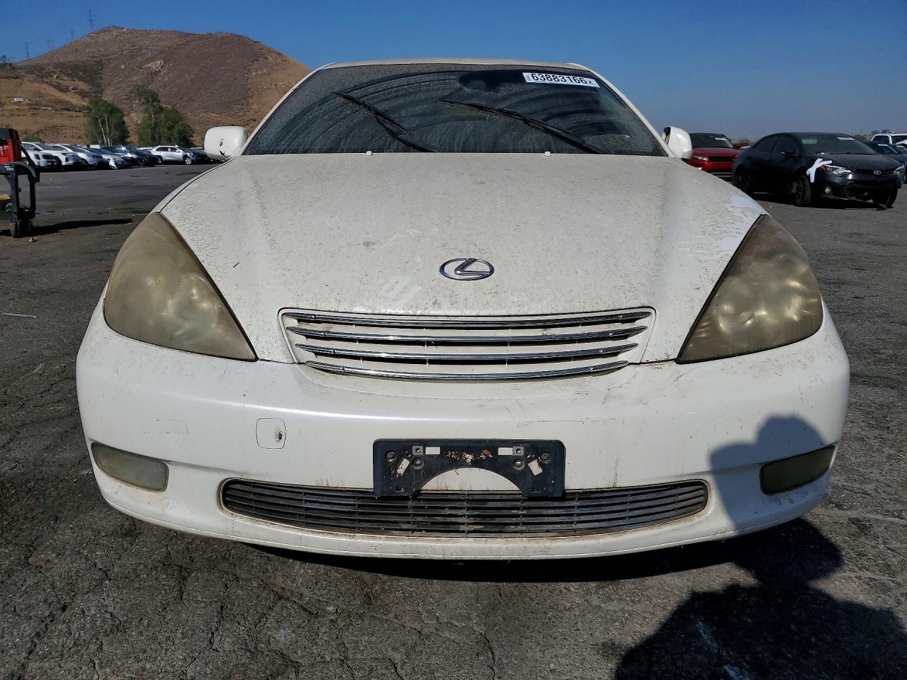 2003 Lexus Es 300 White vin: JTHBF30G930111171