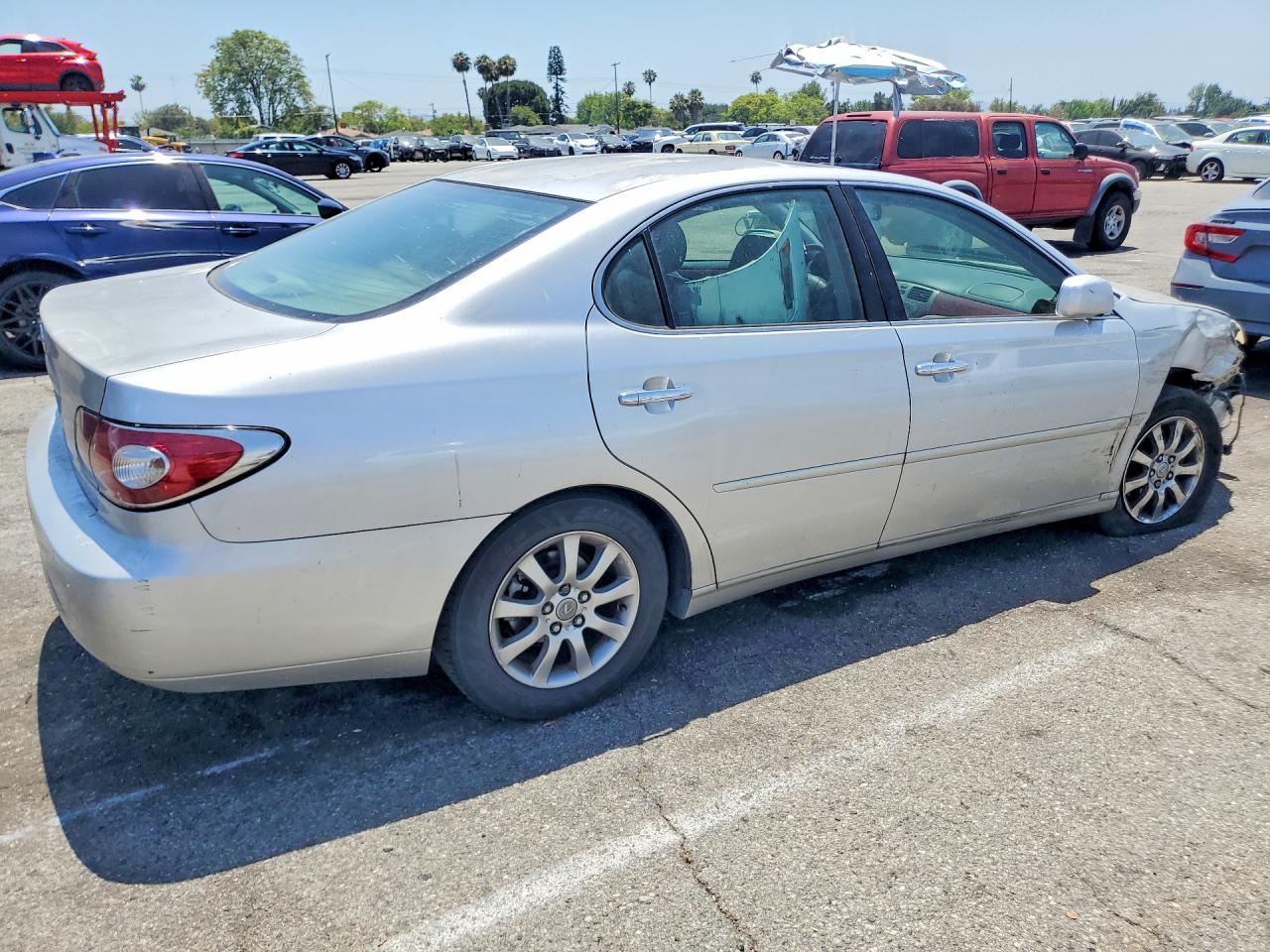 2003 Lexus Es 300 Silver vin: JTHBF30G930117441